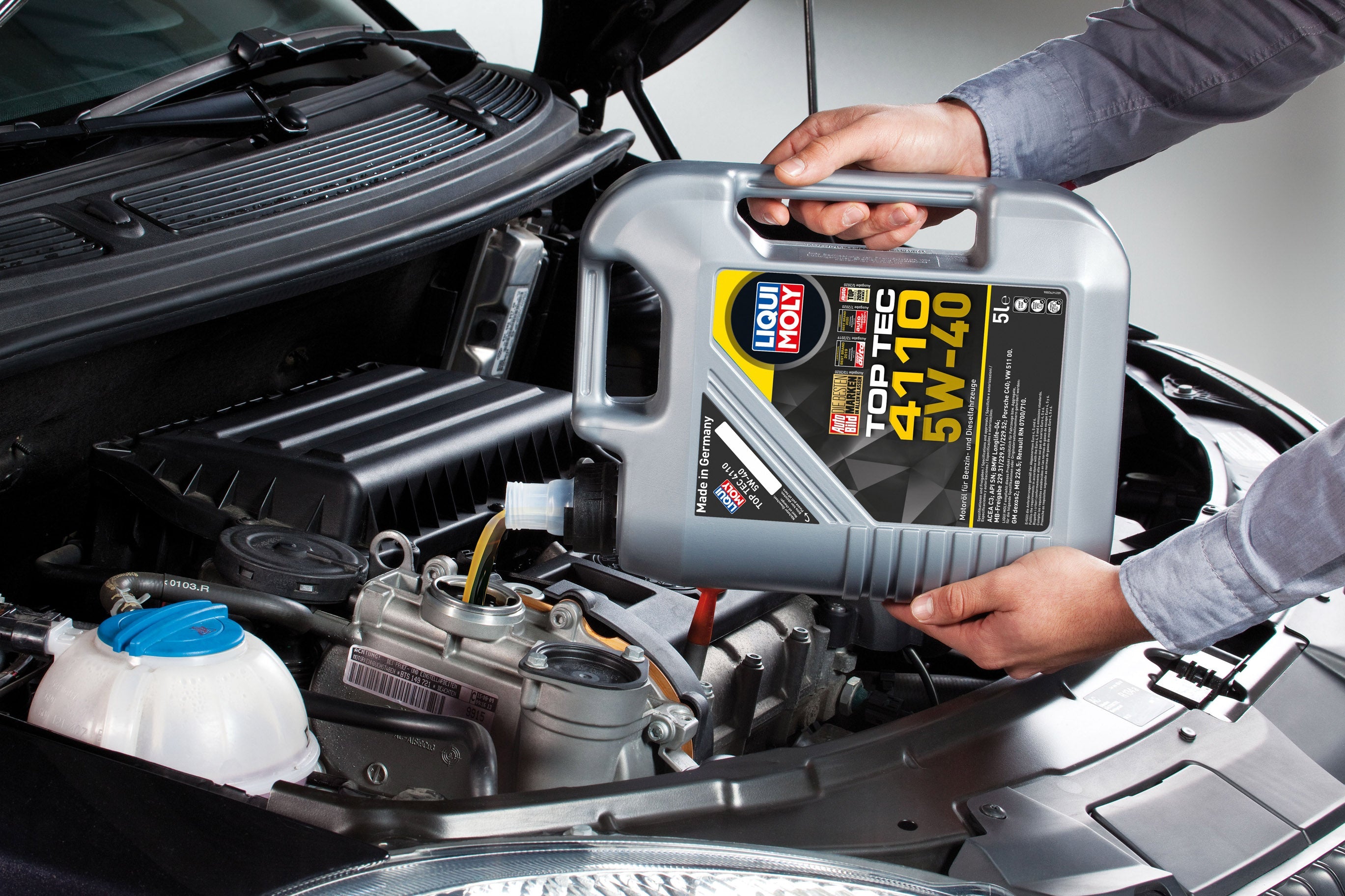 Lubricante Vehículo Motor 4T - Top Tec 4110