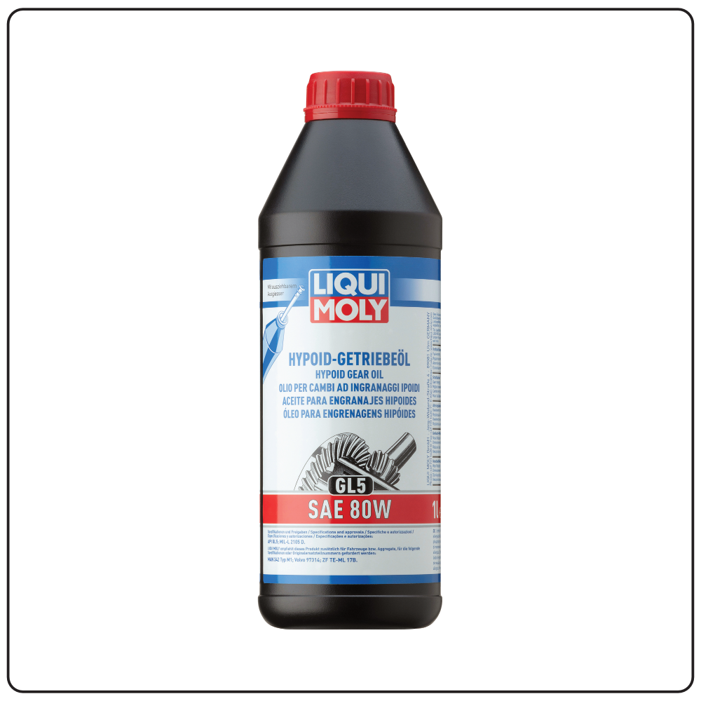 Hypoid Gear Oil (GL5) SAE 80W - 1 L - 1025