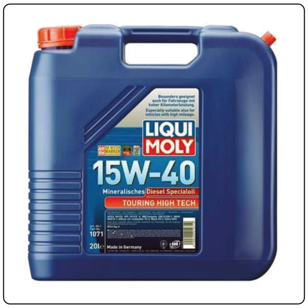 Touring High Tech Diesel Specialoil 15W-40 - 20 L - 1071