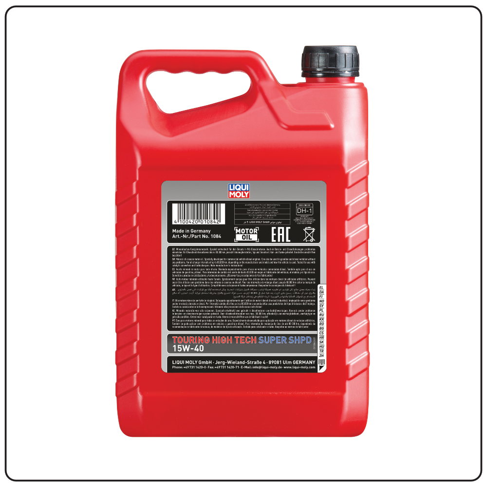 Touring High Tech Super SHPD 15W-40 - 5 L - 1084
