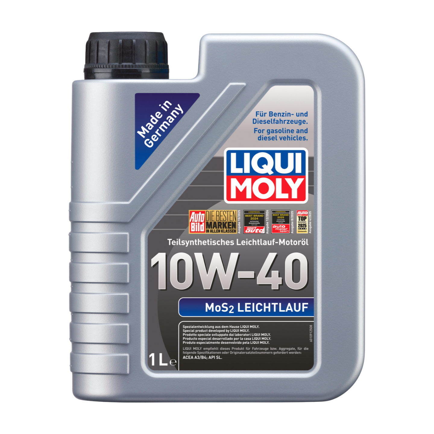 1L MoS2 LEICHTLAUF 10W-40 | MoS2 Leichtlauf 10W-40 | 2626 |