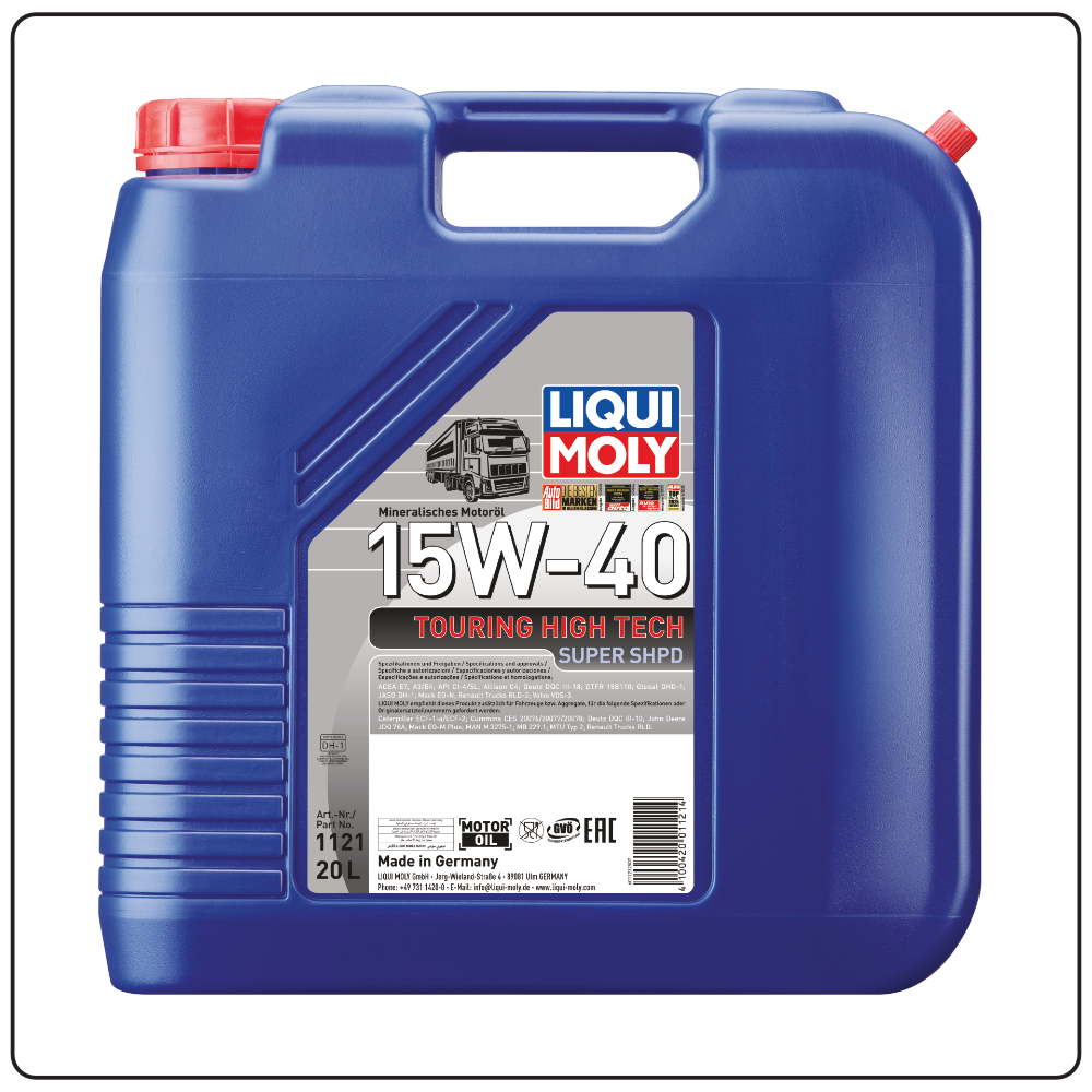 Touring High Tech Super SHPD 15W-40 - 20 L - 1121