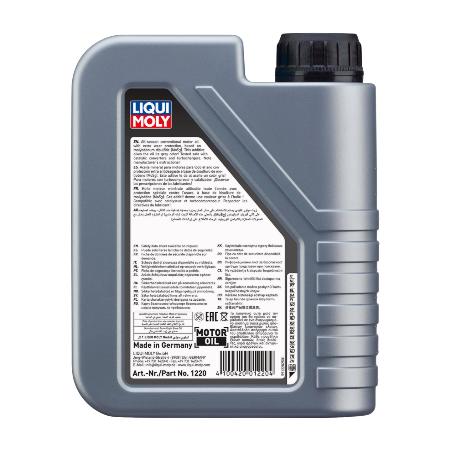 1L Mo2 LEICHTLAUF 20W-50 | MoS2 Leichtlauf 20W-50 | 1220 |