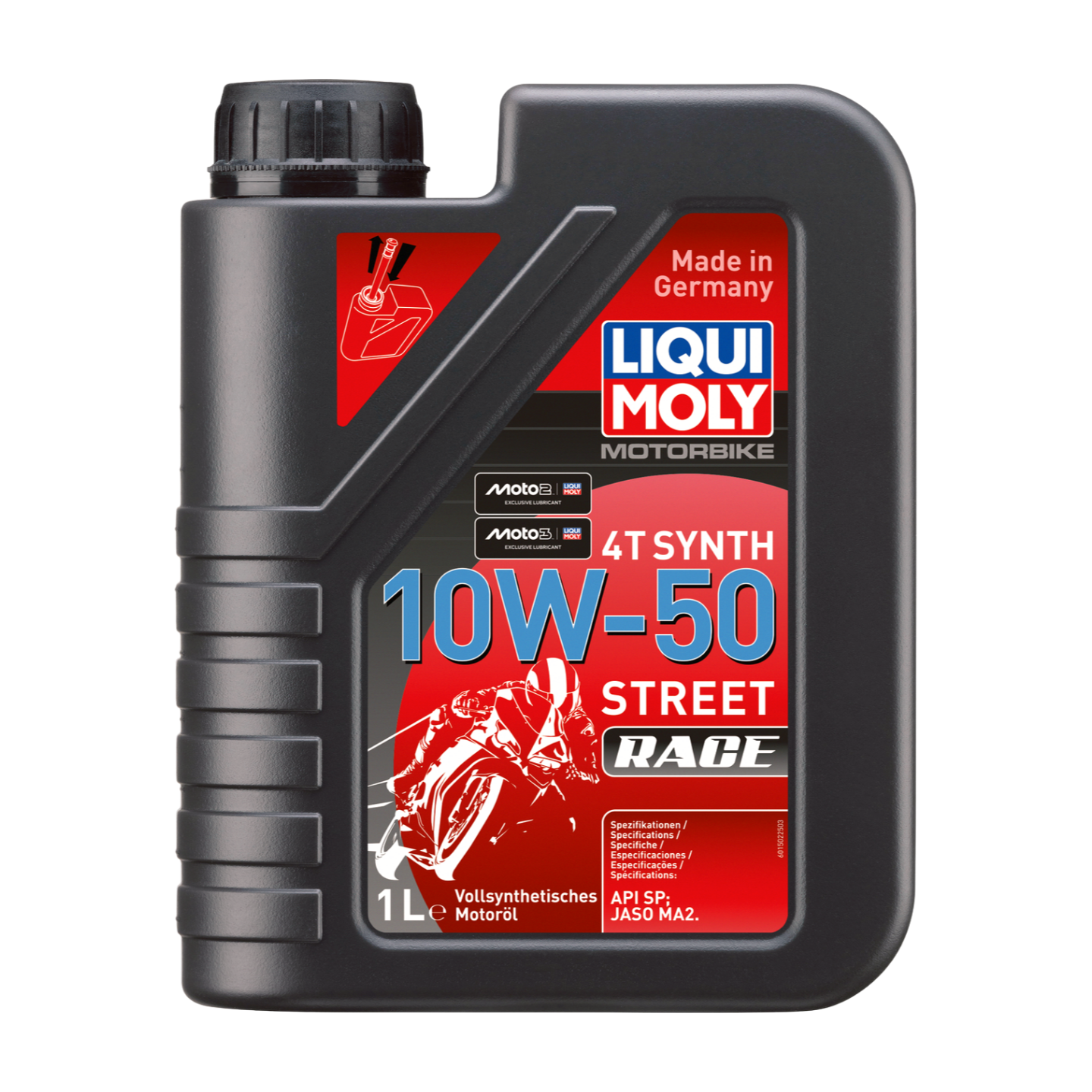 1L MOTORBIKE 4T SYNTH 10W-50 STREET RACE | Motorbike 4T Synth 10W-50 Street Race | 1502 |