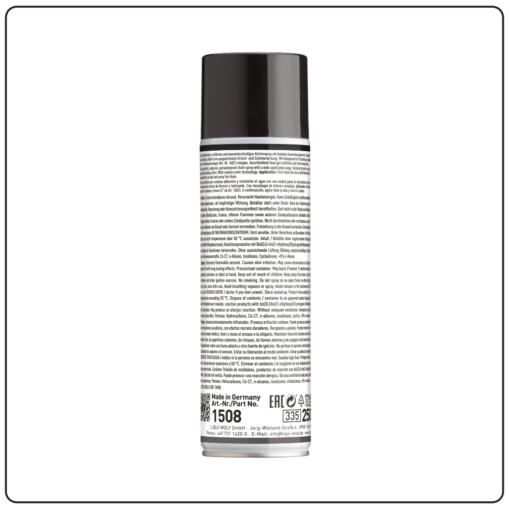 Motorbike Chain Lube Spray - 250 Ml - 1508