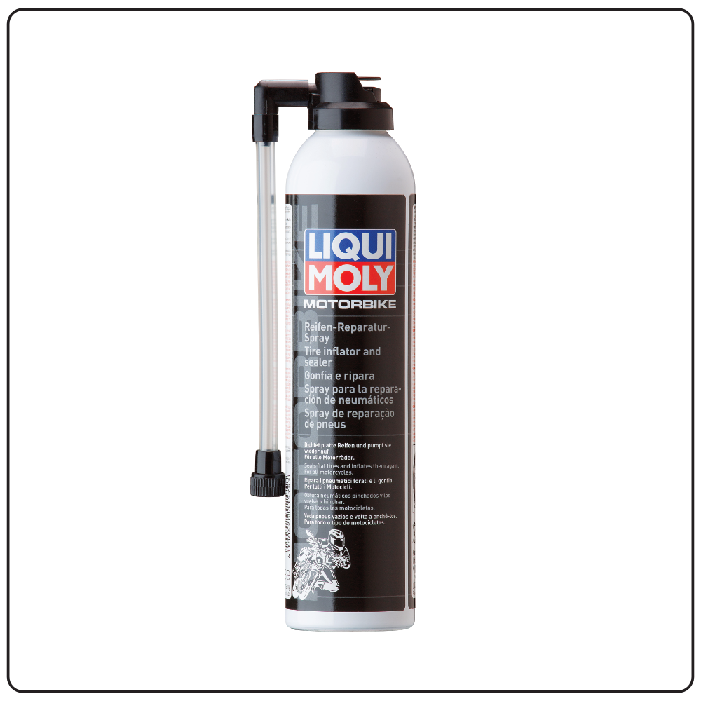 Motorbike Tire Inflator and Sealer - 300 Ml - 1579