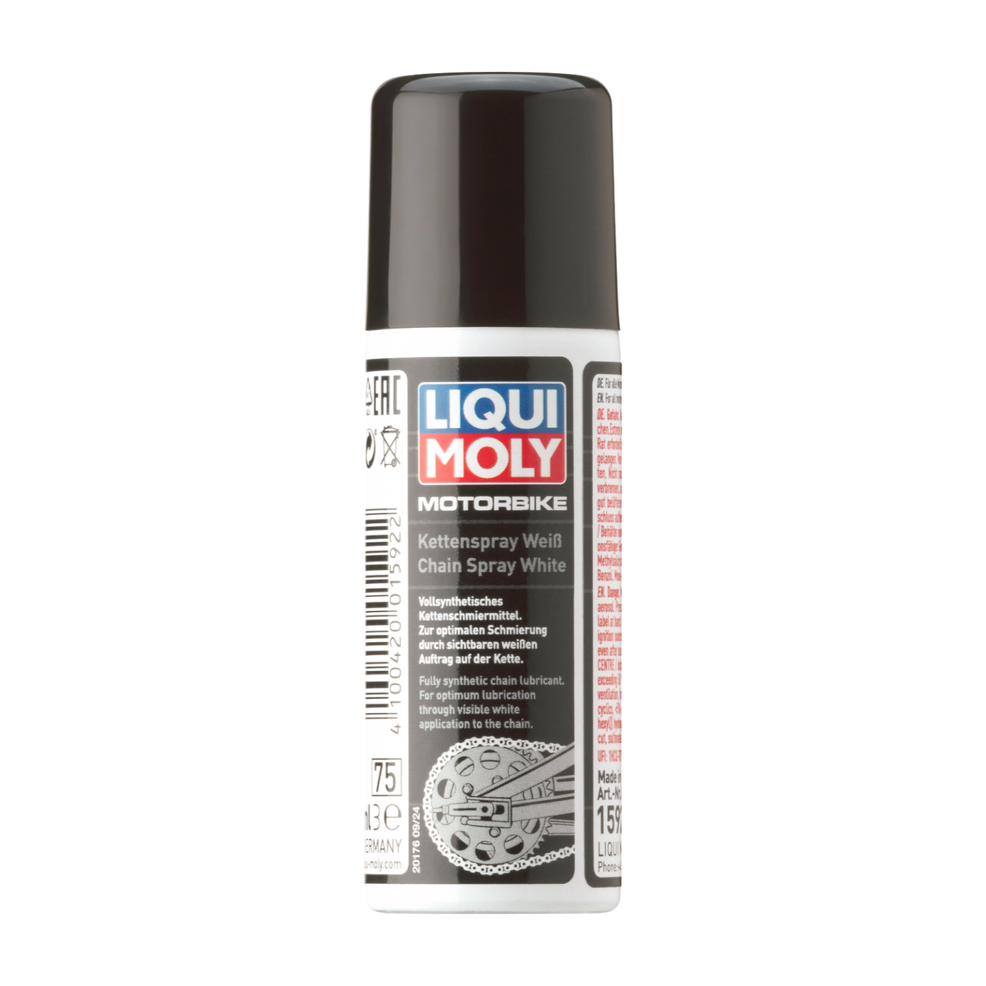 50ML MOTORBIKE SPRAY BLANCO P/CADENAS | Motorbike Chain Lube White |