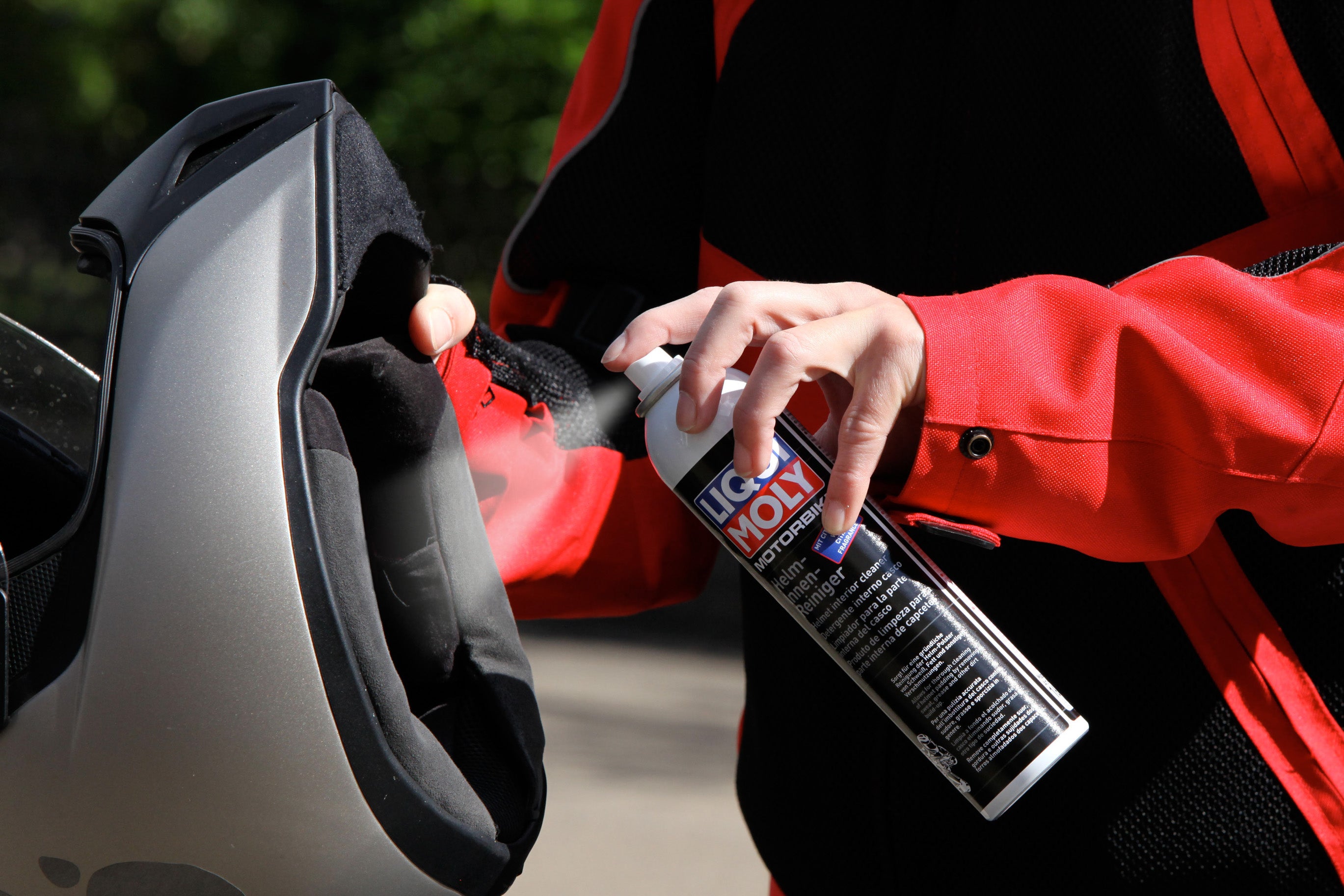 300ML MOTORBIKE LIMPIADOR PARTE INTERNA CASCO | Motorbike Helmet Interior Cleaner |