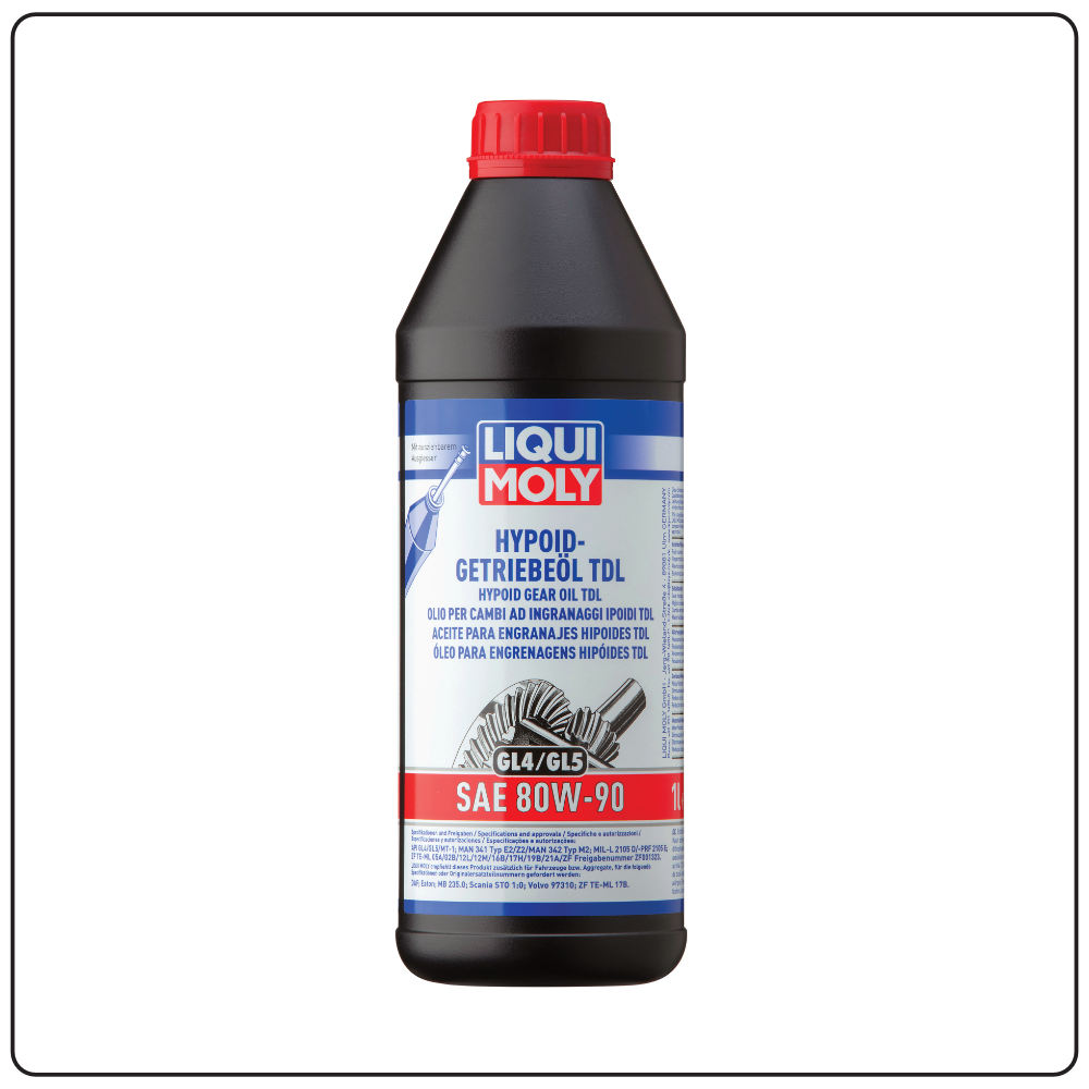 Hypoid Gear Oil (GL4/5) TDL 80W-90 - 1 L - 20645