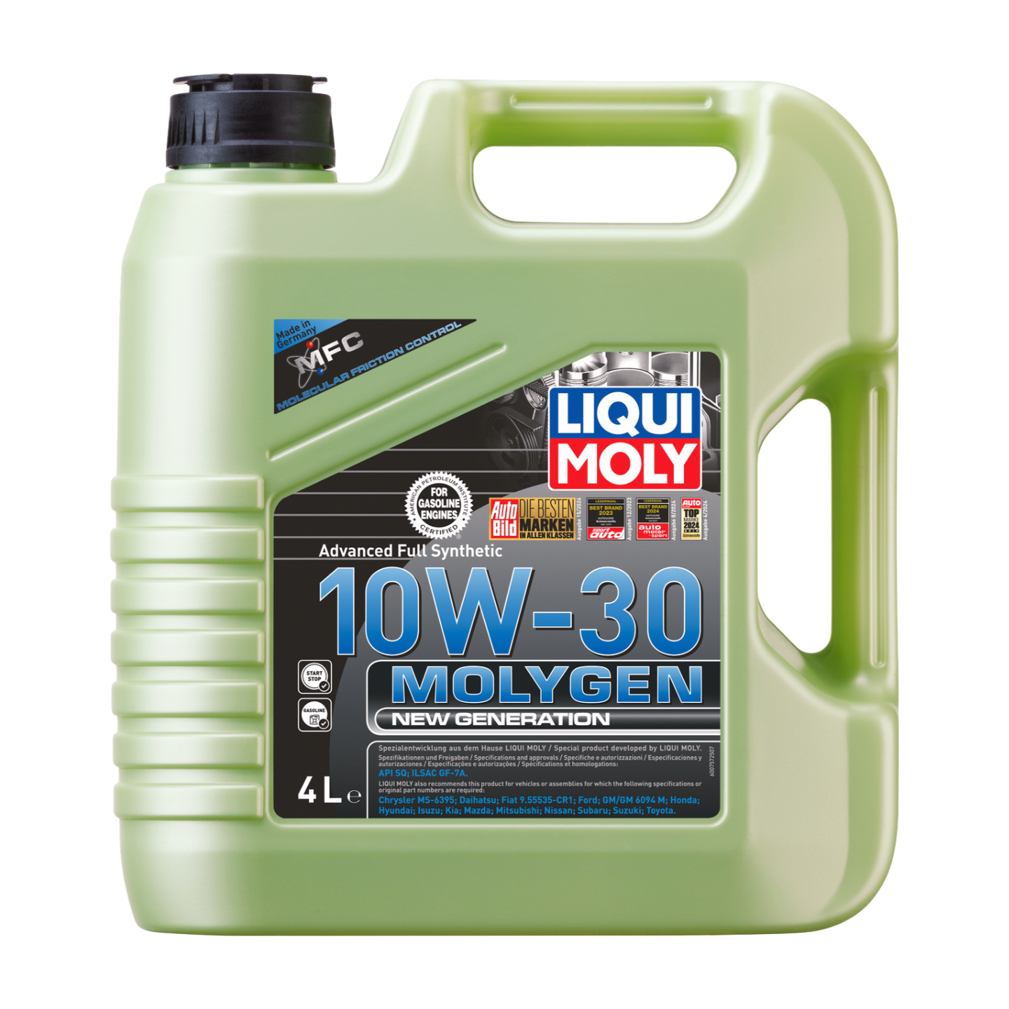4L MOLYGEN NEW GEN 10W-30 SYNTH | Molygen New Generation 10W-30 |