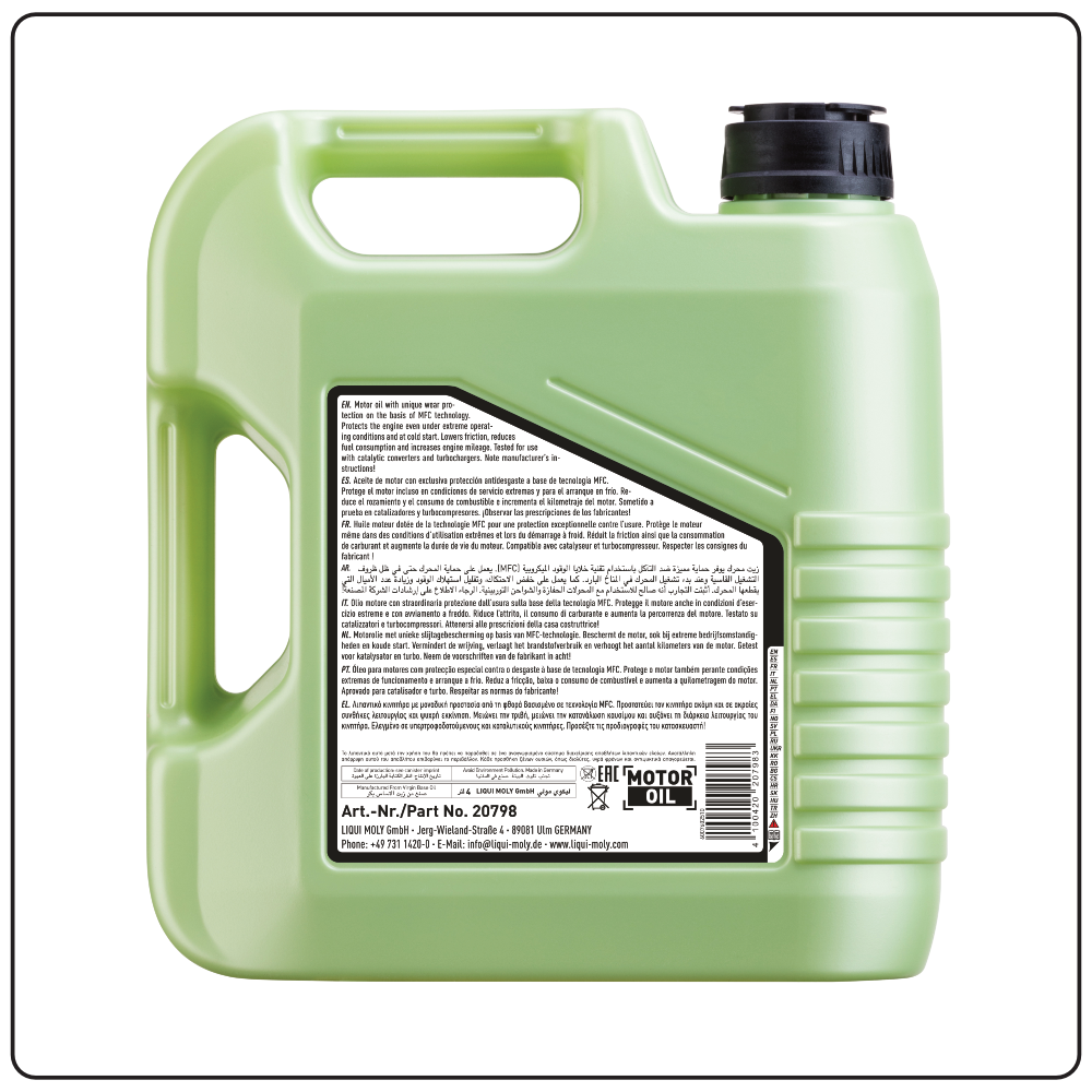 Molygen New Generation 5W-20 - 4 L - 20798