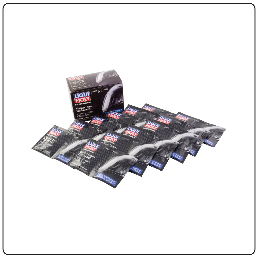Motorbike Visor Cleaning Cloth Set Motorcycle Helmet Cleaning - Unidad - 20947