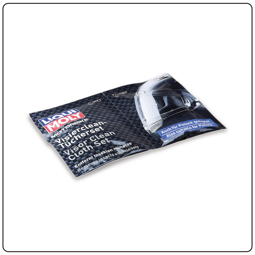 Motorbike Visor Cleaning Cloth Set Motorcycle Helmet Cleaning - Unidad - 20947