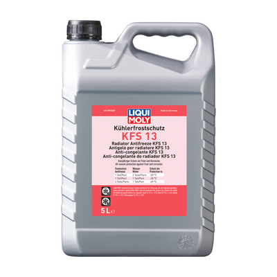 5L RADIATOR ANTIFREEZE KFS 13 | Radiator Anti­freeze KFS 13 |