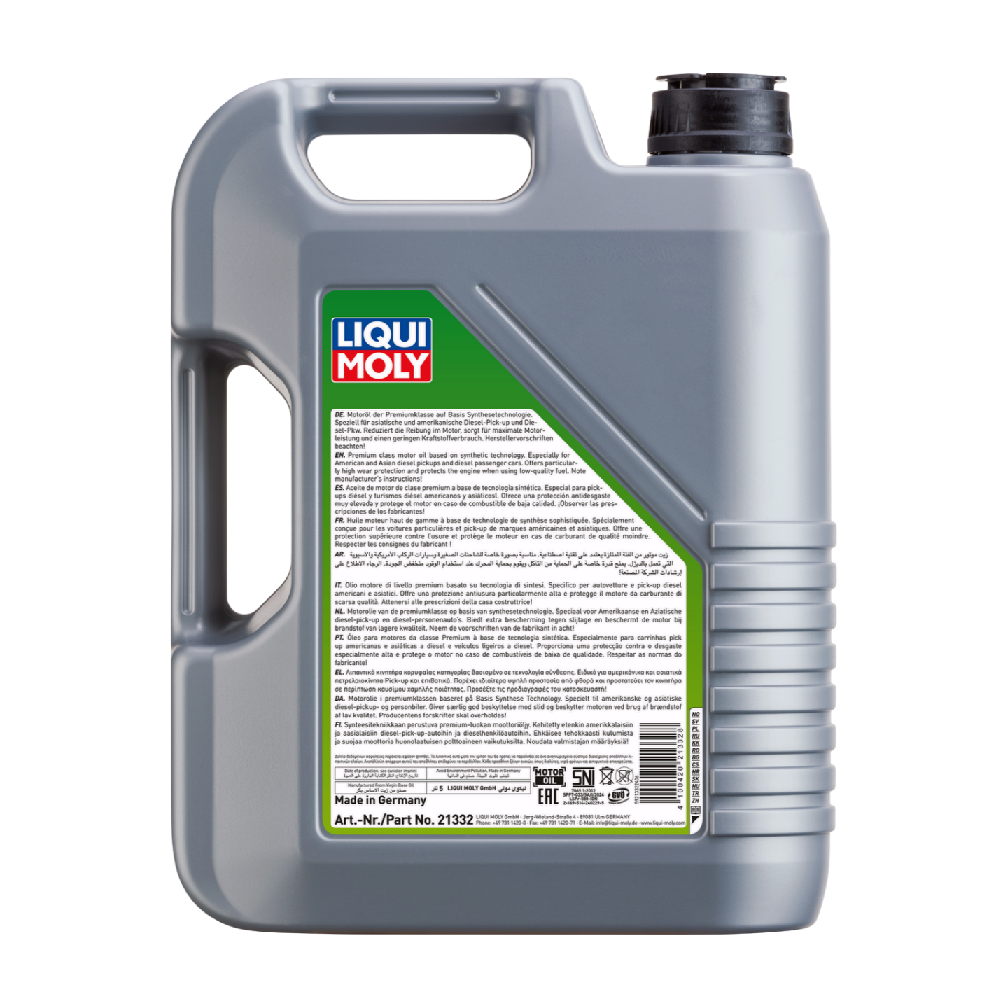 5L SPECIAL TEC AA 5W-40 SYNTH DIESEL | Special Tec AA 5W-40 Diesel |