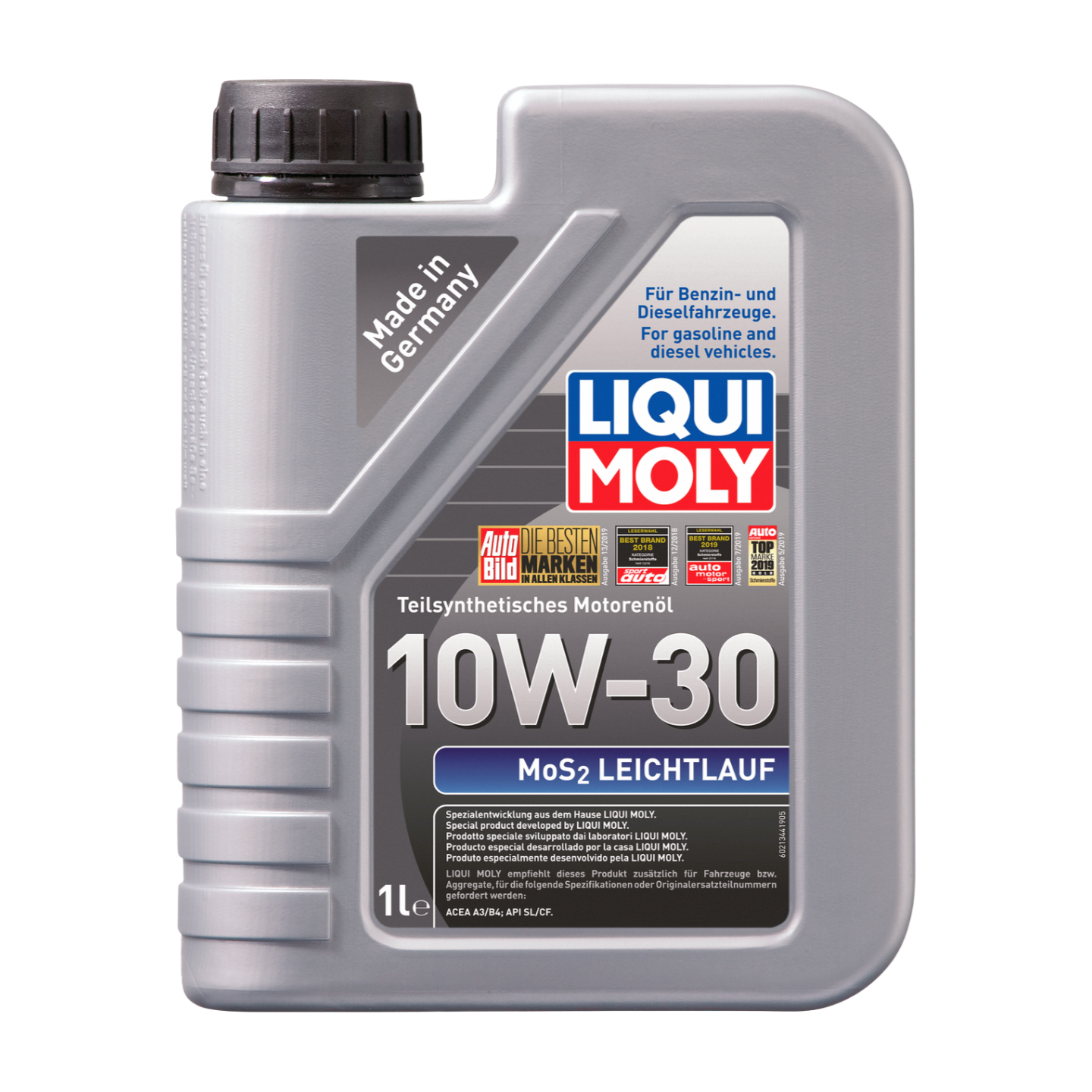 1L MoS2 LEICHTLAUF 10W-30 | MoS2 Leichtlauf 10W-30 | 21344 |