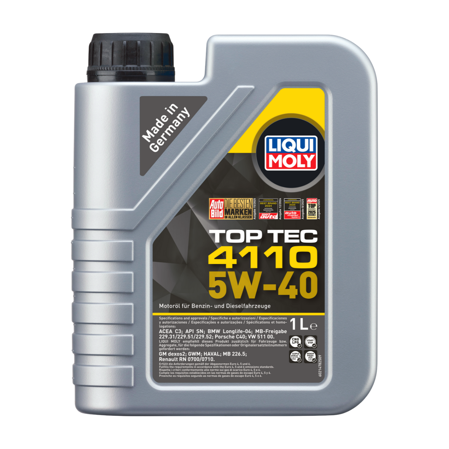 1L TOP TEC 4110 5W-40 SYNTH | Top Tec 4110 5W-40 | 21478 |