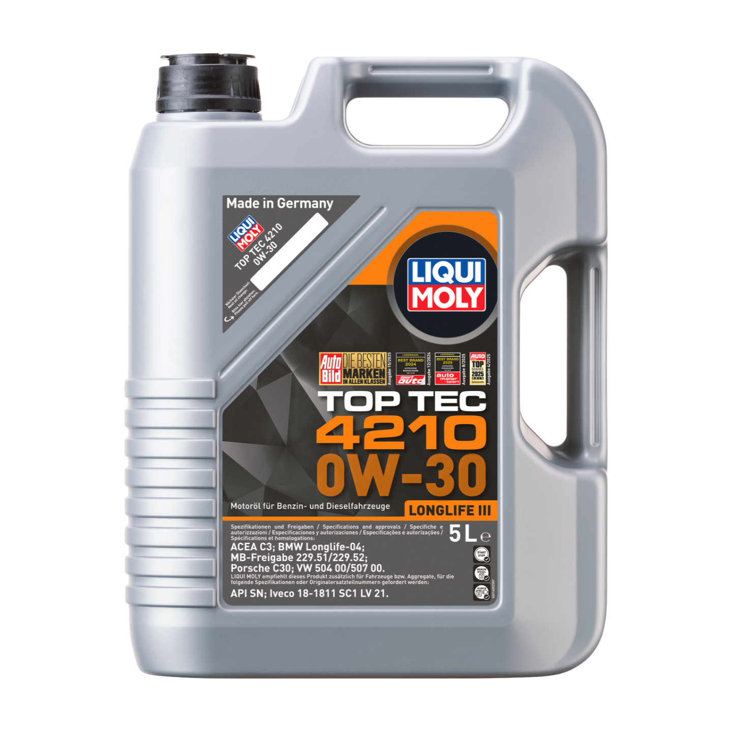 5L TOP TEC 4210 0W-30 | Top Tec 4210 0W-30 |