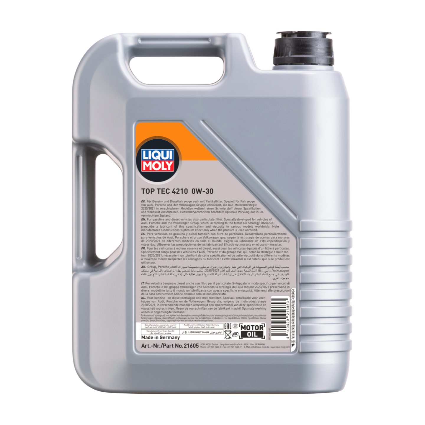 5L TOP TEC 4210 0W-30 | Top Tec 4210 0W-30 |