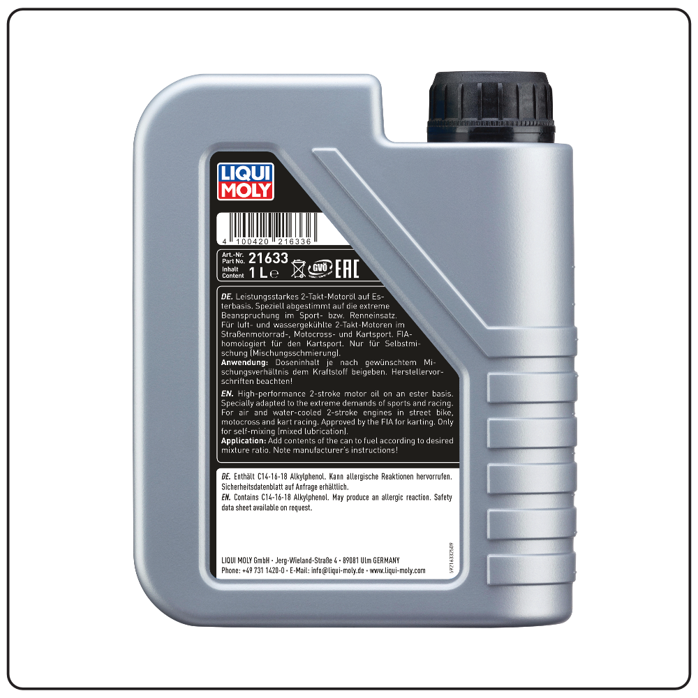 2T Motorioil Race Tec - 1 L - 21633