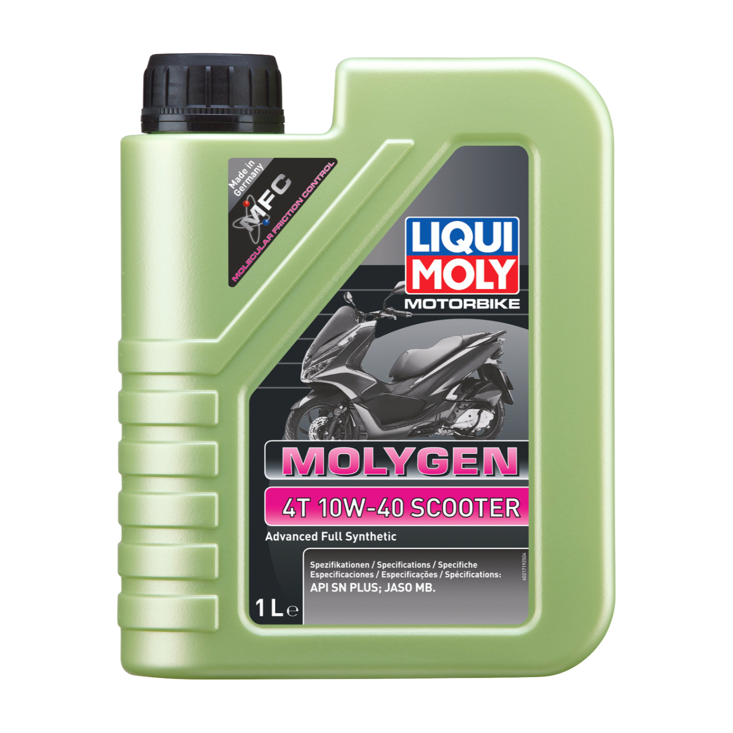 1L MOTORBIKE MOLYGEN 4T 10W-40 SCOOTER | Motorbike Molygen 4T 10W-40 Scooter | 21719 |