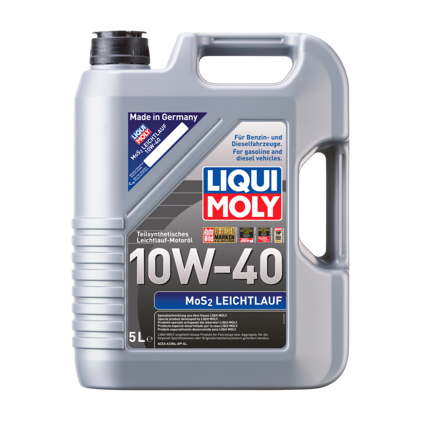 5L MoS2 LEICHTLAUF 10W-40 | MoS2 Leichtlauf 10W-40 |