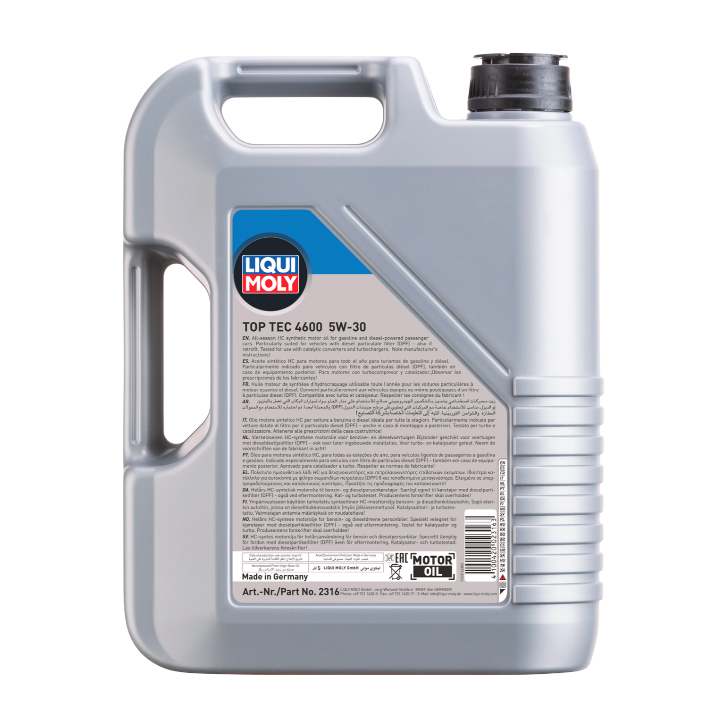 5L TOP TEC 4600 5W-30 | Top Tec 4600 5W-30 |
