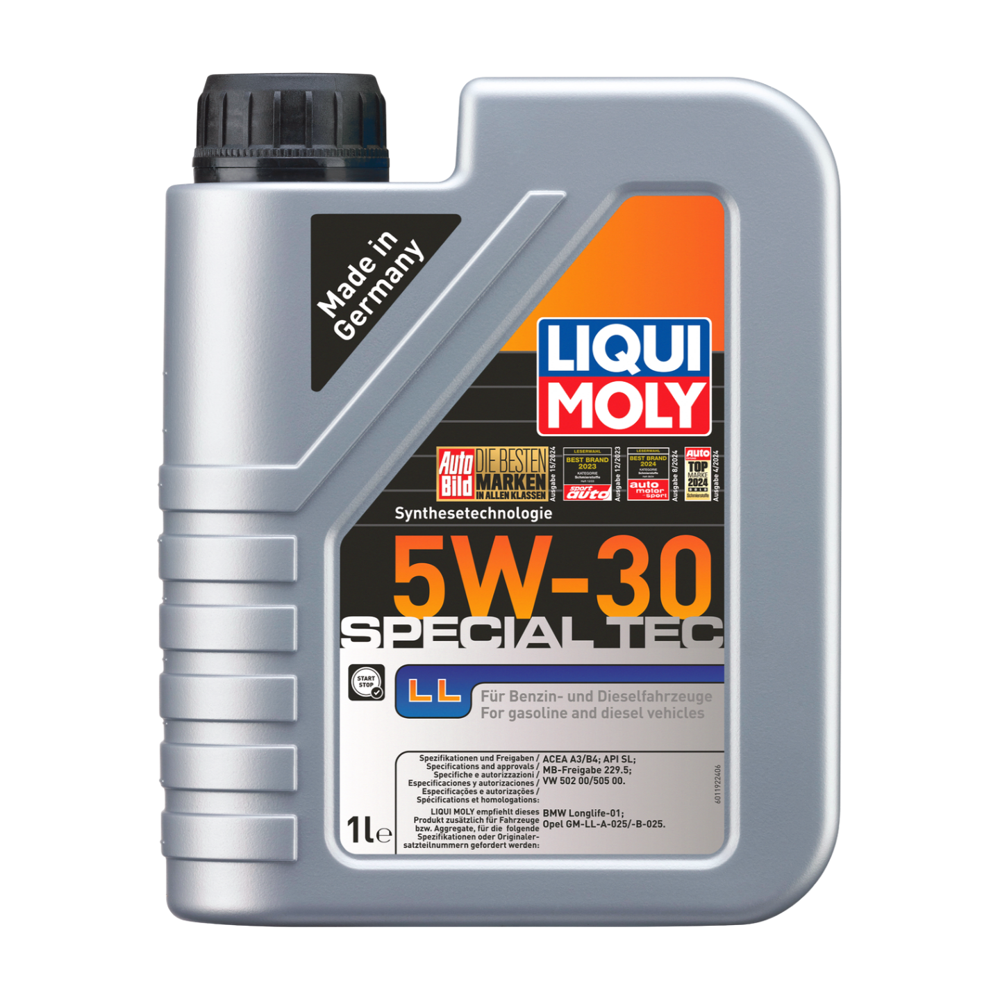 1L SPECIAL TEC  LL 5W-30 SYNTH GASOLINA Y DIESEL | Special Tec LL 5W-30 | 2447 |