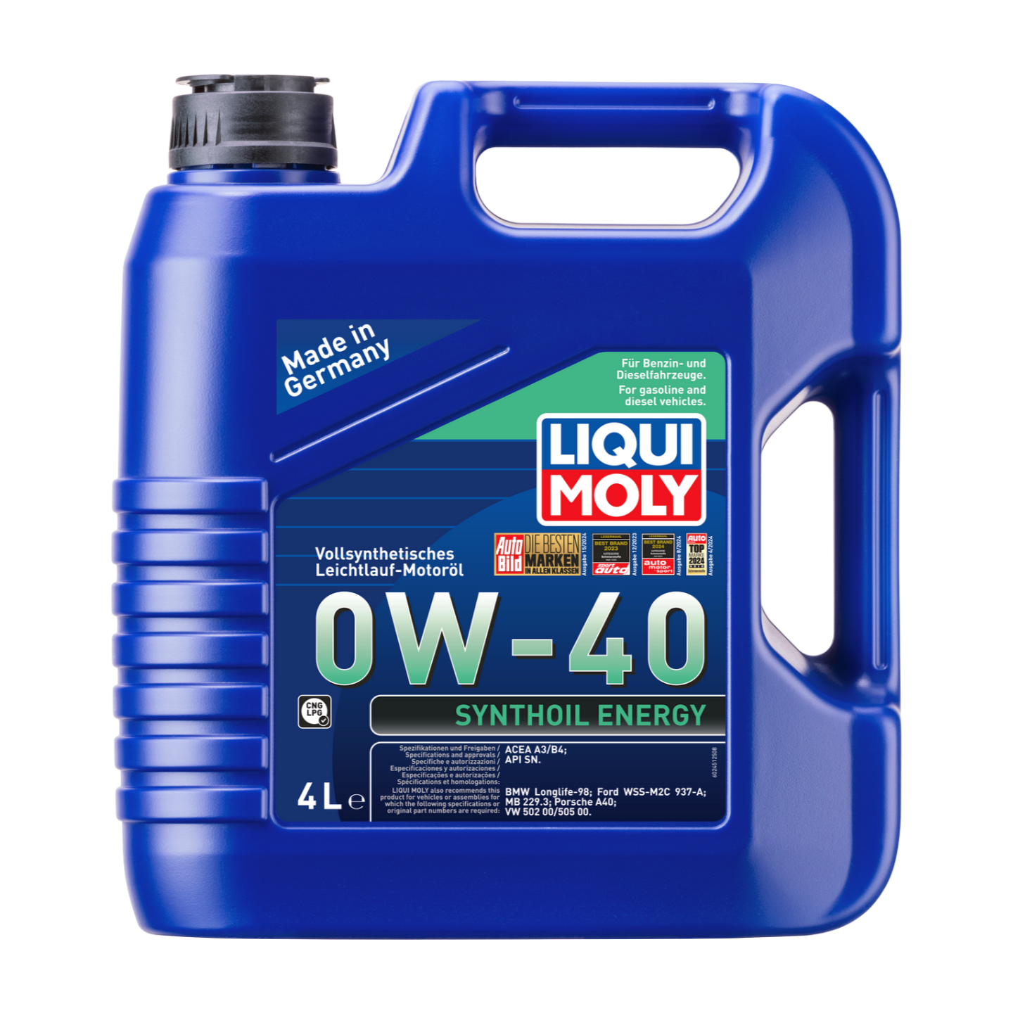 4L SYNTHOIL ENERGY 0W-40 | Synthoil Energy 0W-40 |
