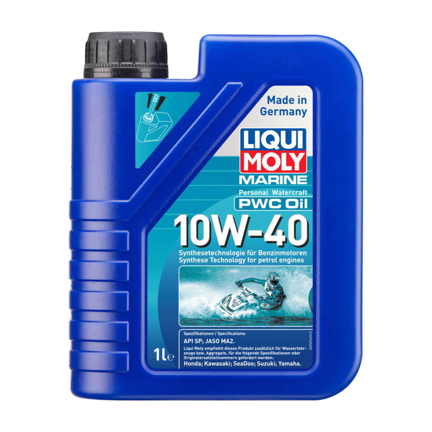 1L MARINE 10W-40 SYNTH PWC | Marine PWC Oil 10W-40 Synth | 25076 |