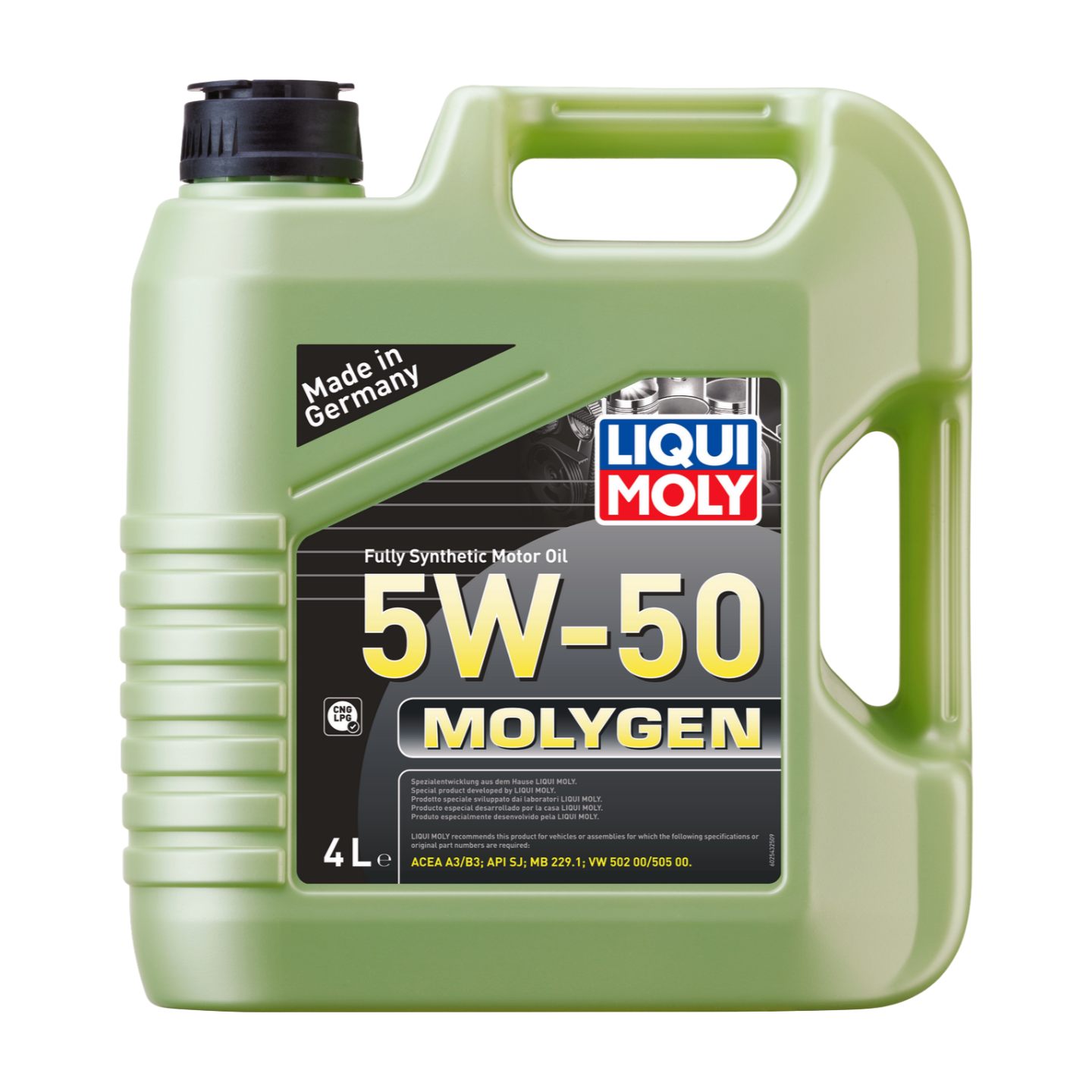 4L MOLYGEN NEW GEN 5W-50 SYNTH | Molygen New Generation 5W-50 |