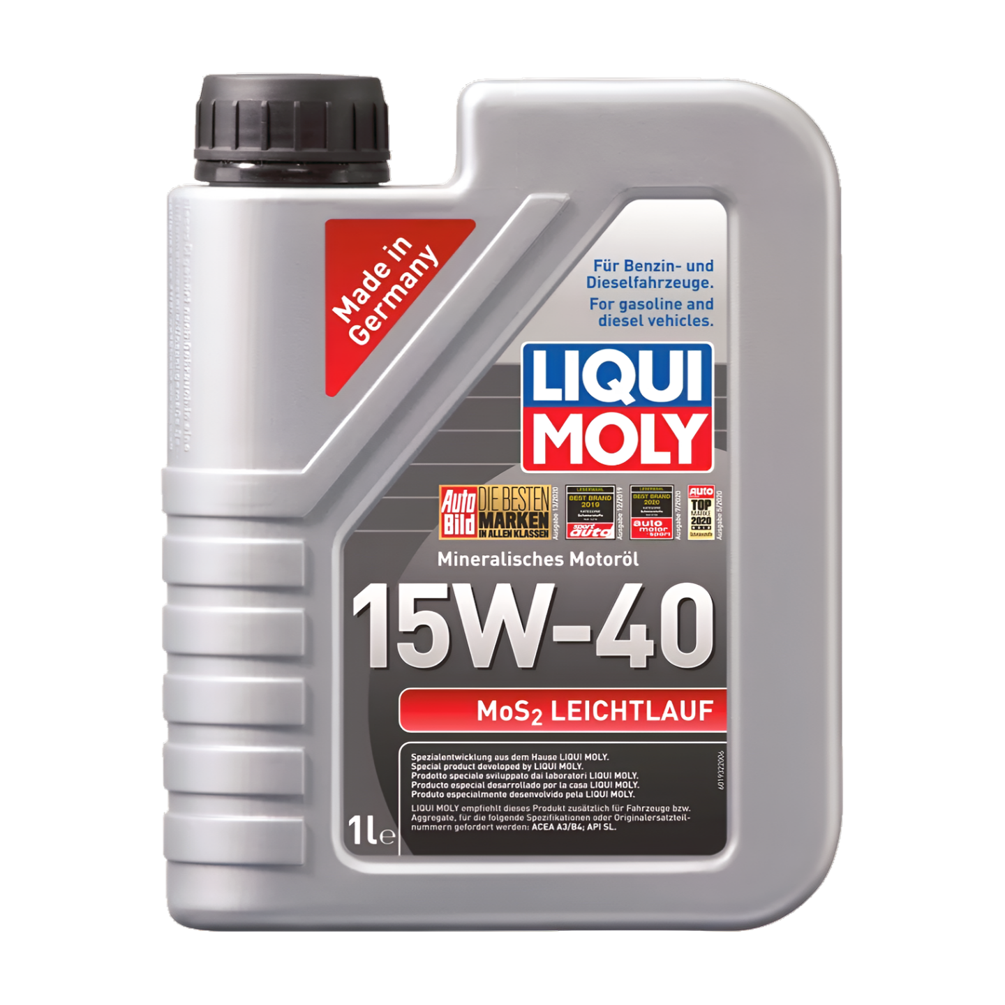 1L MoS2 LEICHTLAUF 15W-40 | MoS2 Leichtlauf 15W-40 | 2570 |