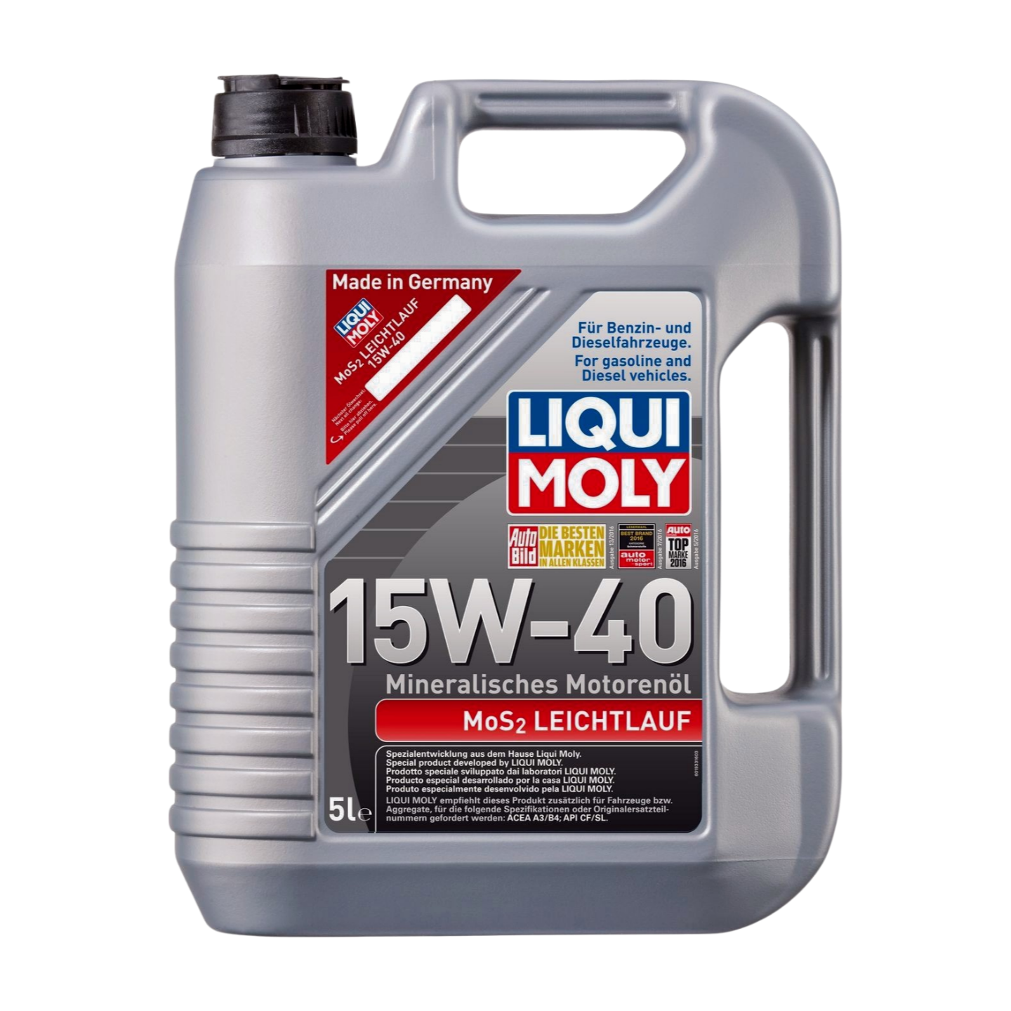 5L MoS2 LEICHTLAUF 15W-40 | MoS2 Leichtlauf 15W-40 |