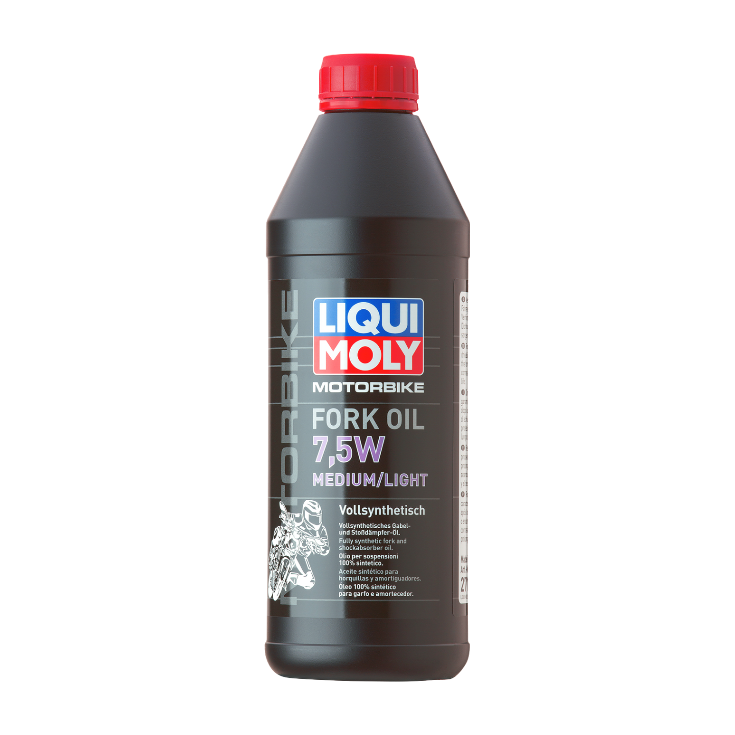 1L MOTORBIKE ACEITE PARA BARRAS 7,5W MEDIUM/LIGHT | Motorbike Fork Oil 7,5W Medium / Light | 2719 |