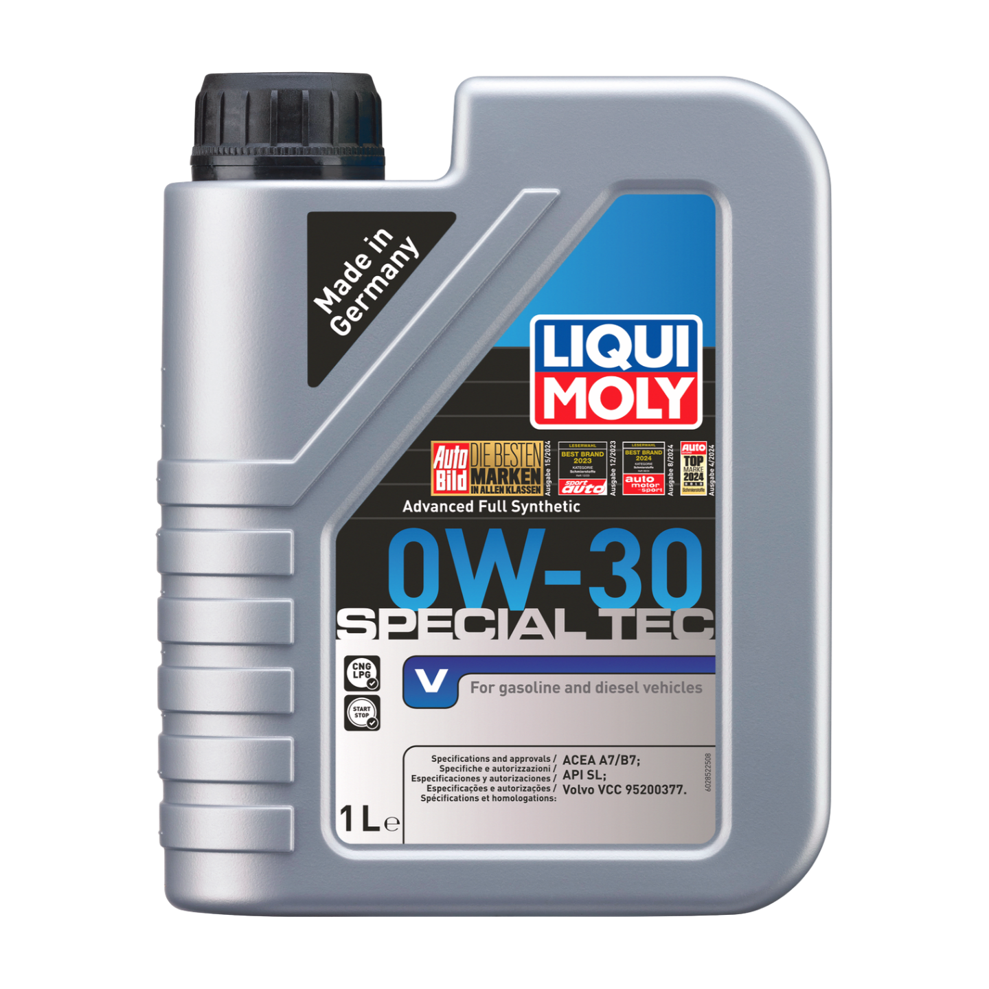 1L SPECIAL TEC V 0W-30 SYNTH VOLVO, MITSUBISHI, HONDA | Special Tec V 0W-30 | 2852 |
