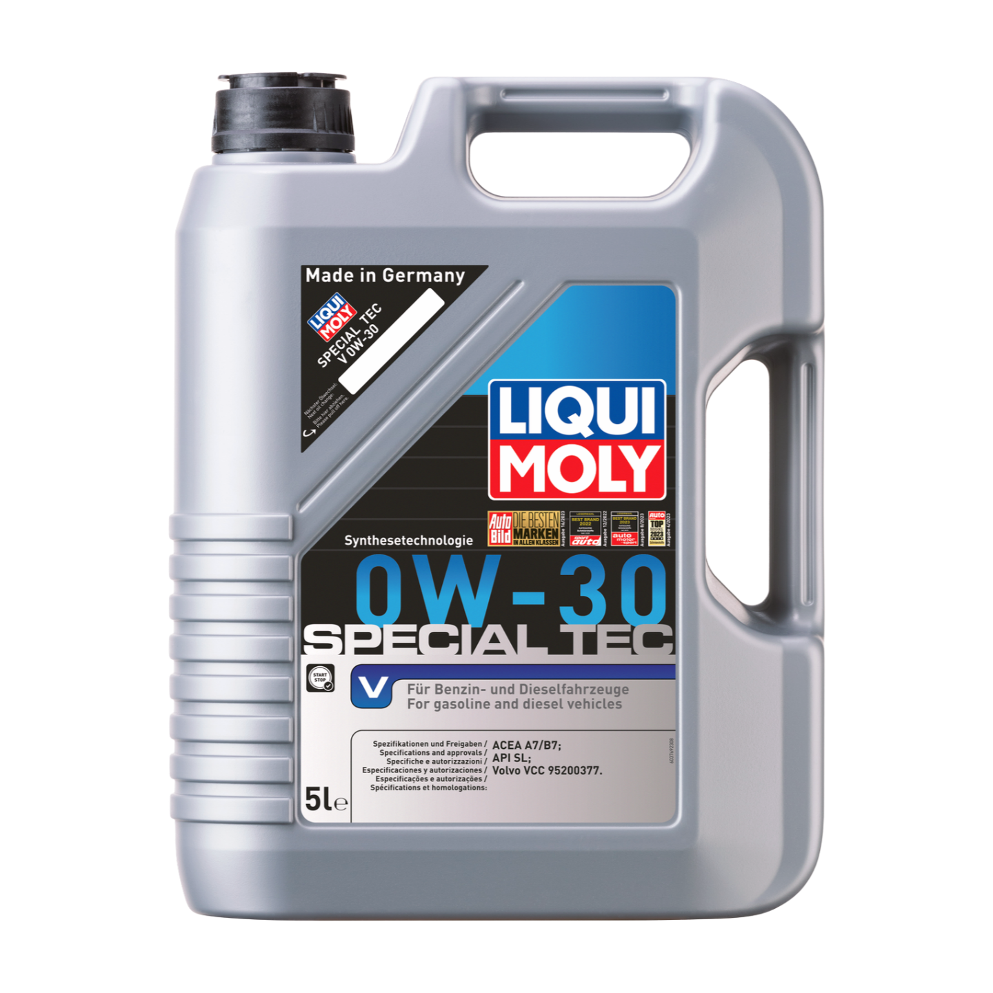 5L SPECIAL TEC V 0W-30 SYNTH VOLVO, MITSUBISHI, HONDA | Special Tec V 0W-30 |