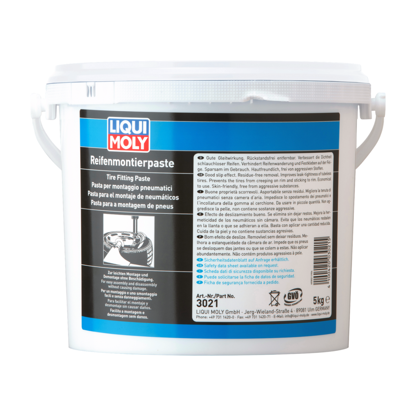 5KG PASTA PARA MONTAJE D/NEUMATICOS | Tire Fitting Paste |