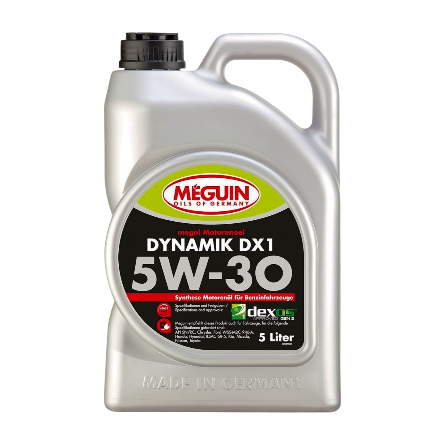 4L MEGUIN DYNAMIK DX1 5W-30 | Megol Motorenoel Dynamik DX1 SAE 5W-30 | 33040 |