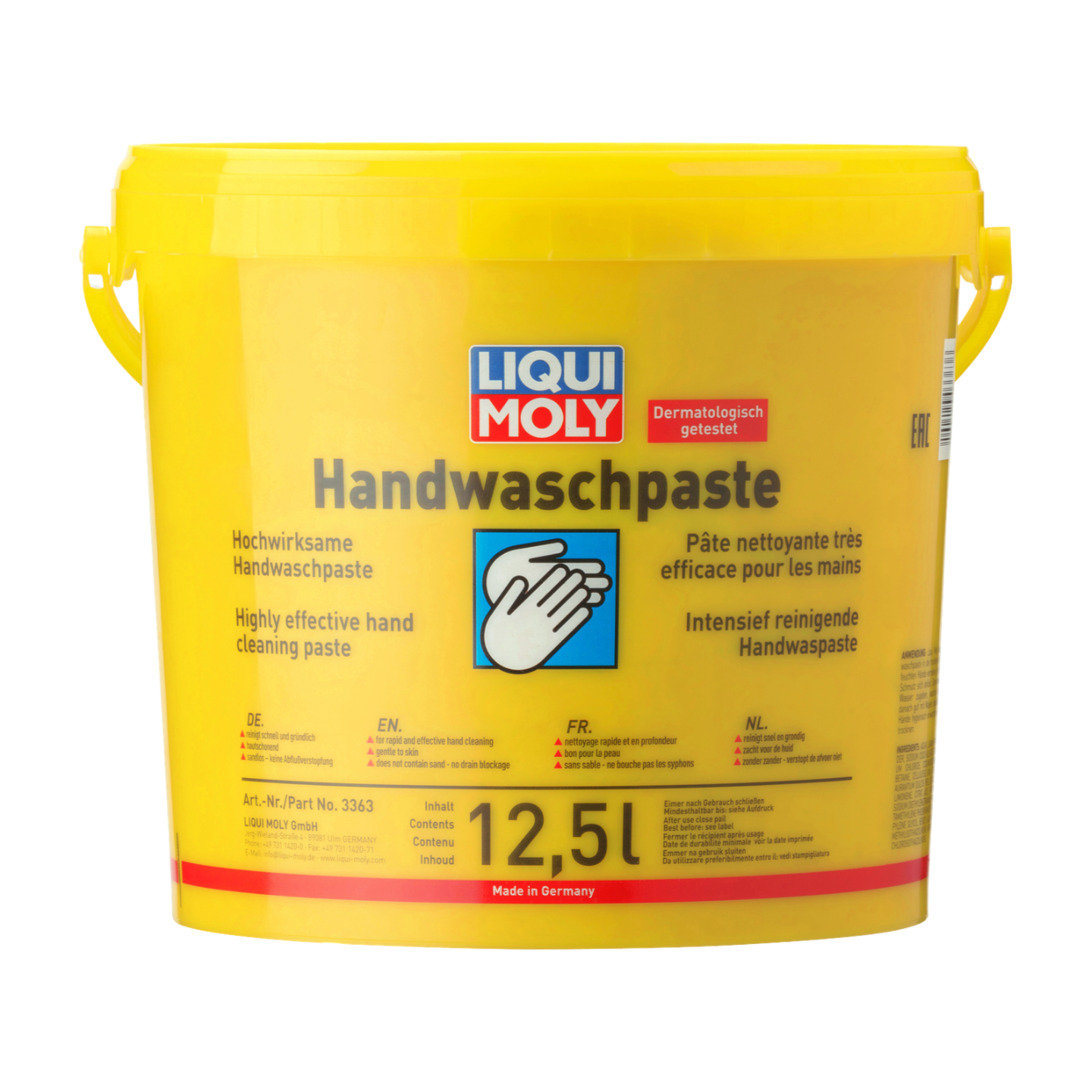 12.5L PASTA LAVAMANOS | Hand Cleaning Paste | 3363 |