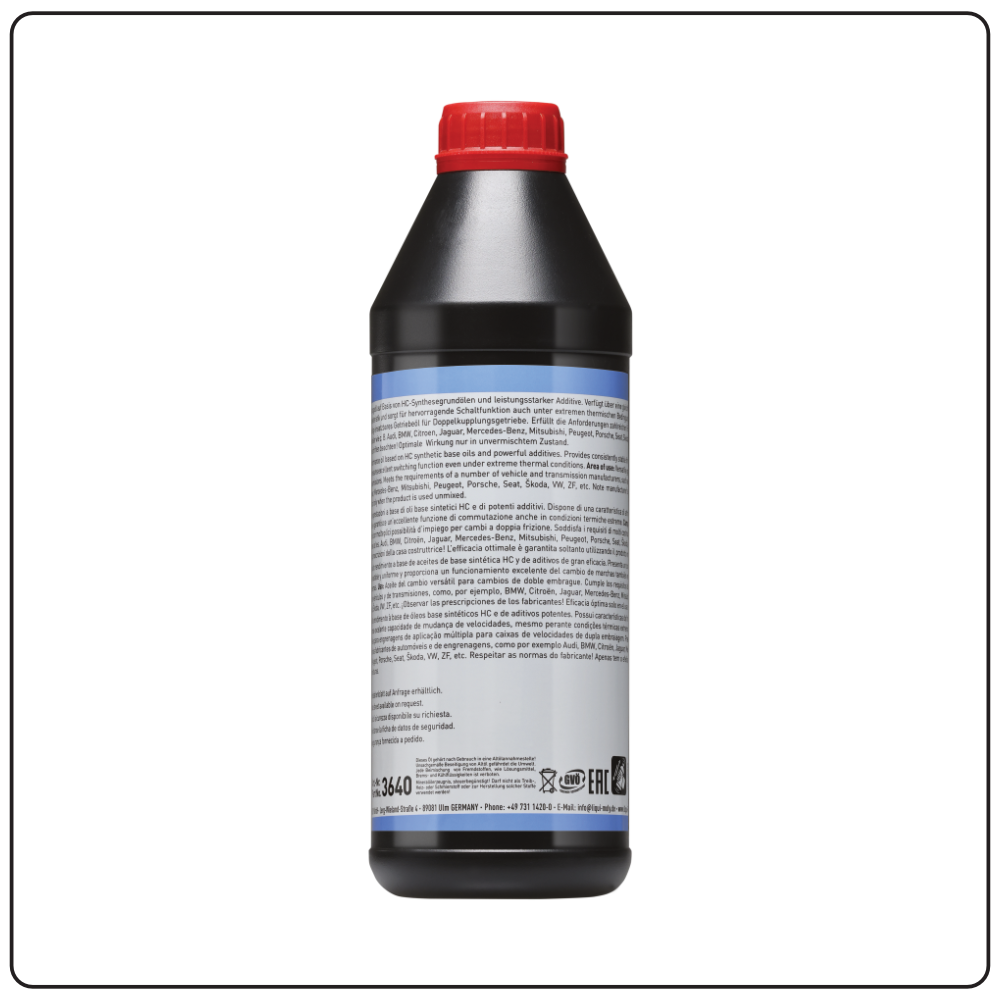 Dual Clutch Transmission Oil 8100 - 1 L - 3640