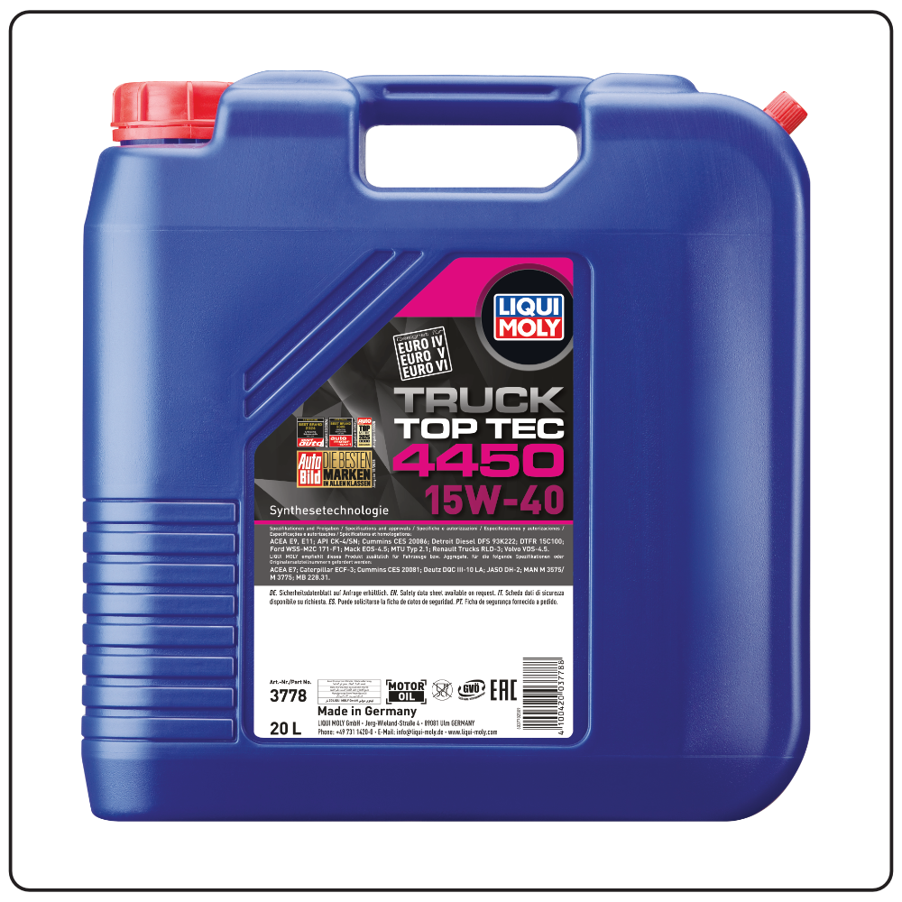 Top Tec Truck 4450 15W-40 - 20 L - 3778
