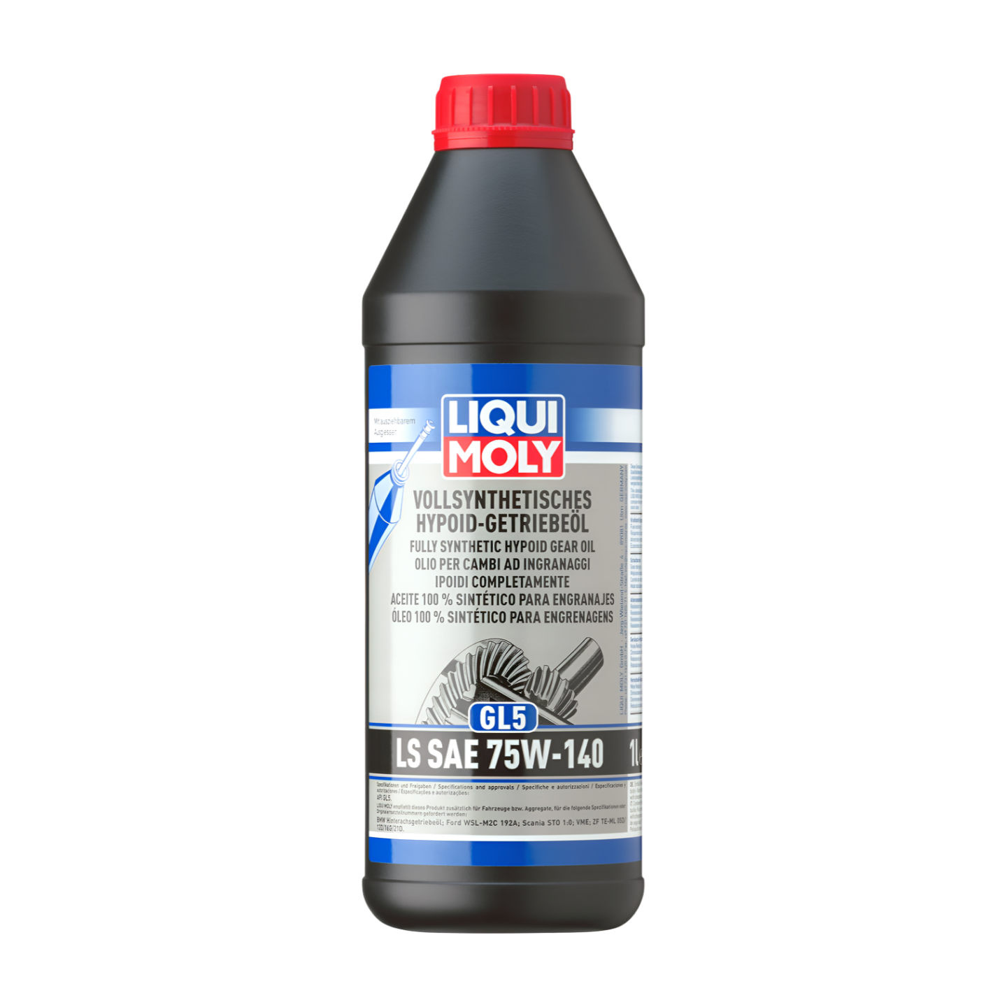 1L ACEITE P/ENGRANAJES HYPOIDES SINTETICO GL5 75W-140 | Hypoid Gear Oil (GL5) 75W-140 | 4421 |
