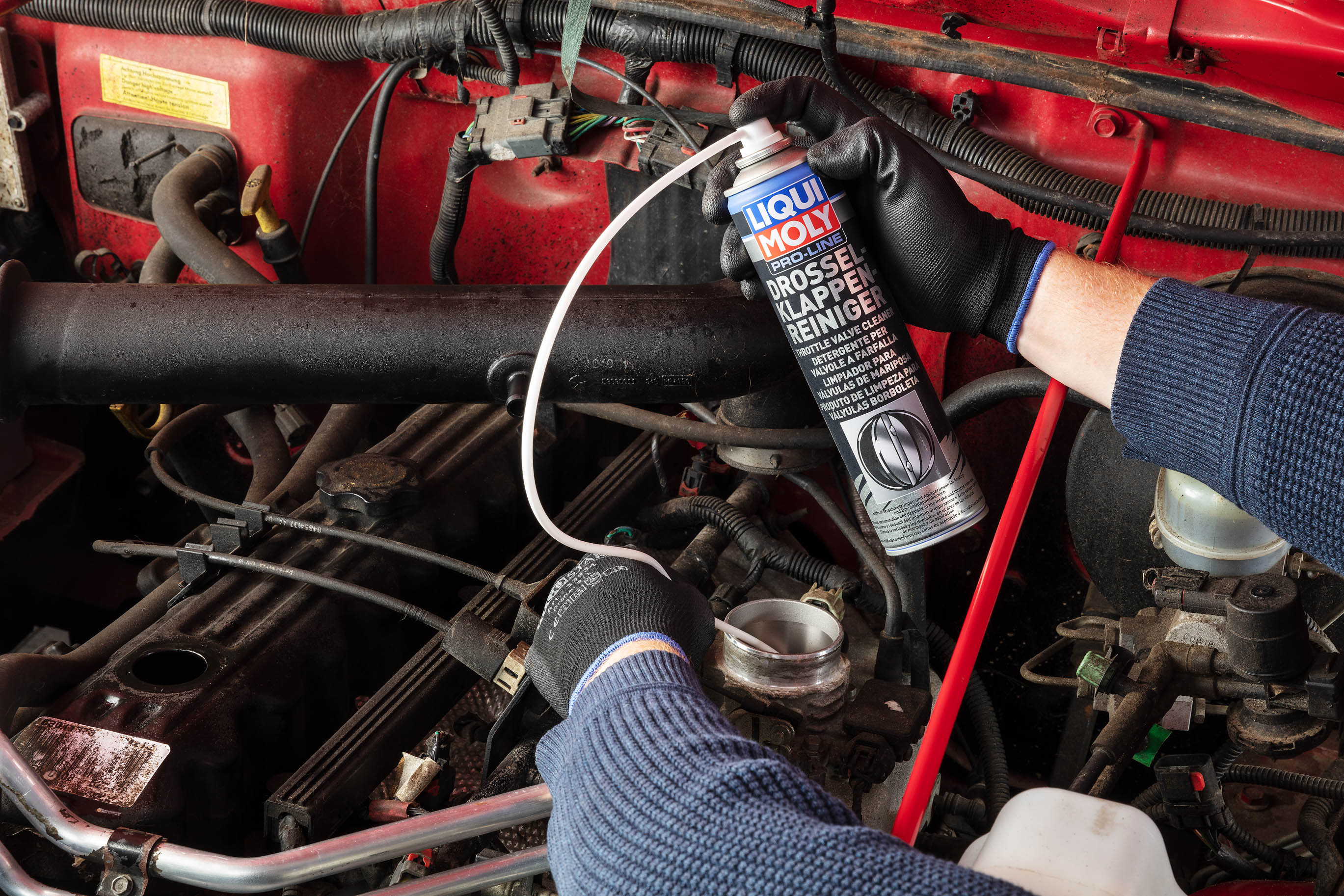 400ML PRO-LINE LIMPIADOR PARA VALVULAS DE MARIPOSA | Pro-Line Throttle Valve Cleaner |