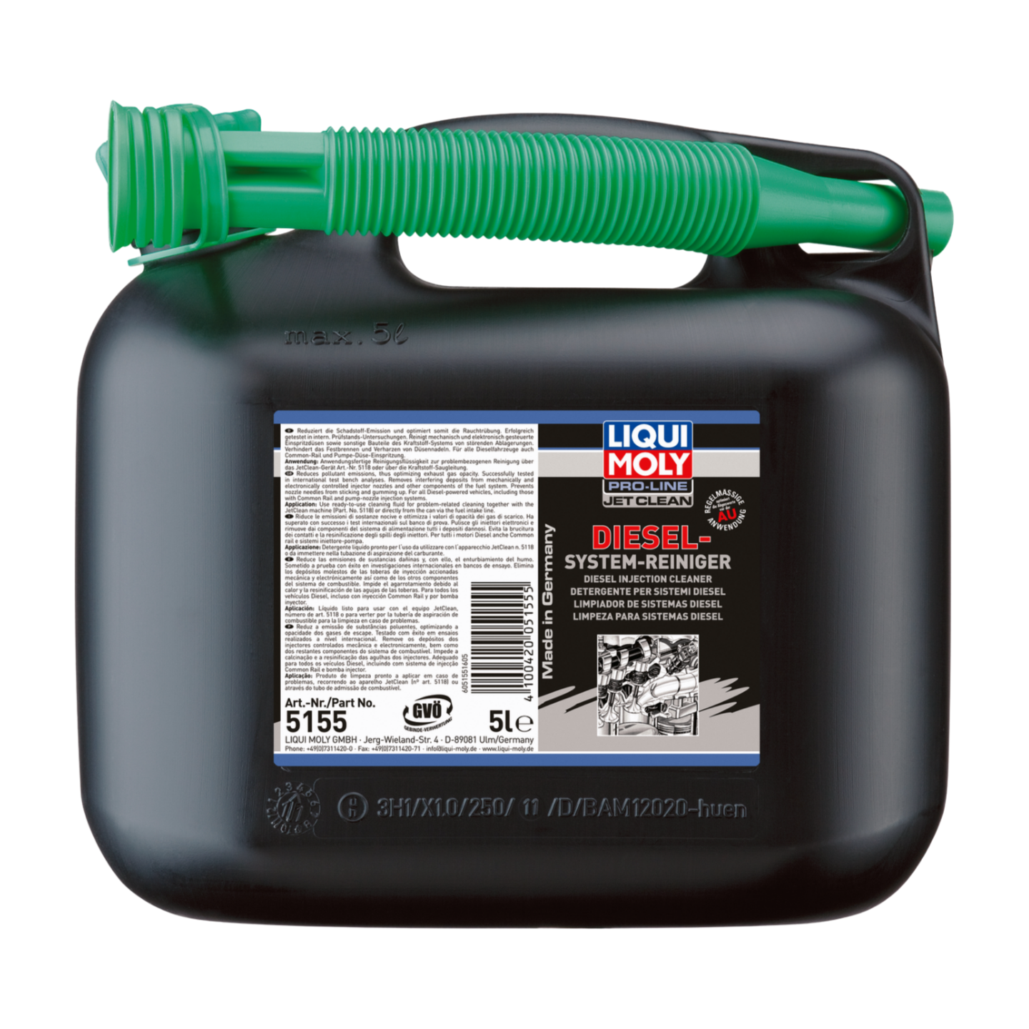 5L PRO-LINE JETCLEAN LIMPIADOR SISTEMAS DIESEL | Pro-Line JetClean Diesel Injection Cleaner |