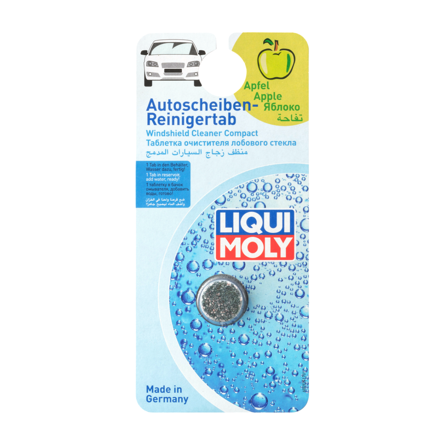 PASTILLA LIMPIA CRISTALES | Windshield Cleaner Compact |