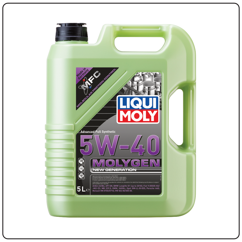 Molygen New Generation 5W-40 - 5 L - 8536