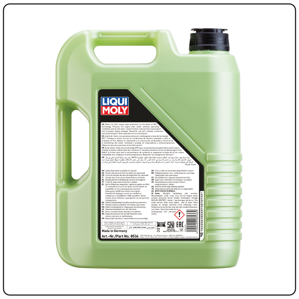 Molygen New Generation 5W-40 - 5 L - 8536