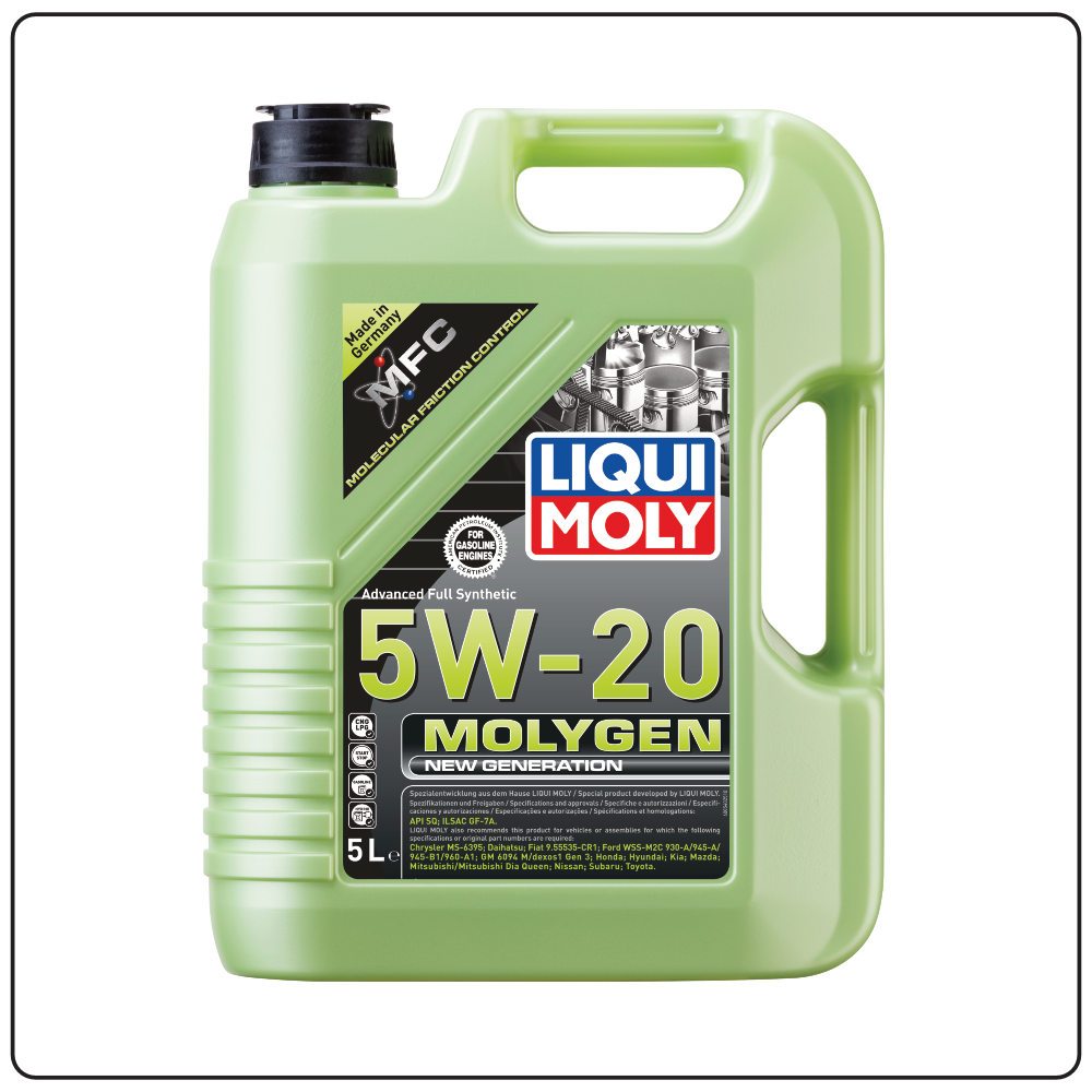 Molygen New Generation 5W-20 - 5 L - 8540