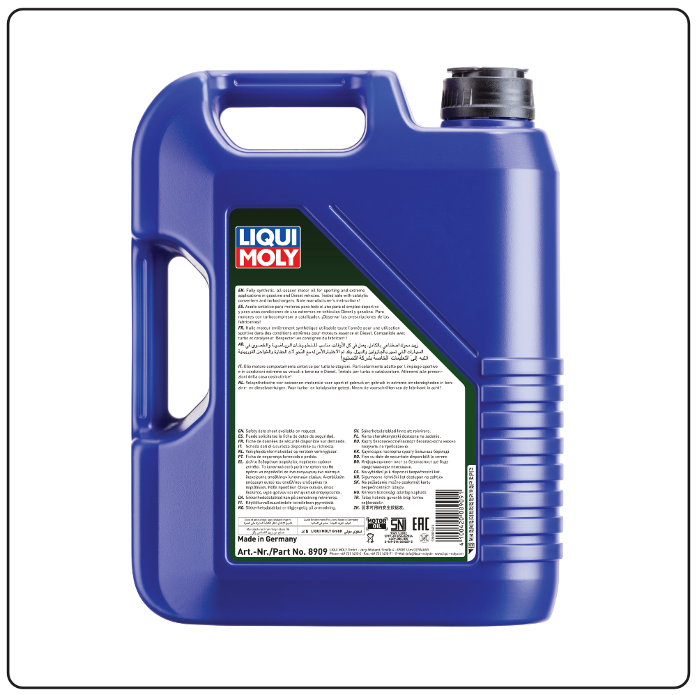 Synthoil Race Tech GT1 10W-60 - 5 L - 8909