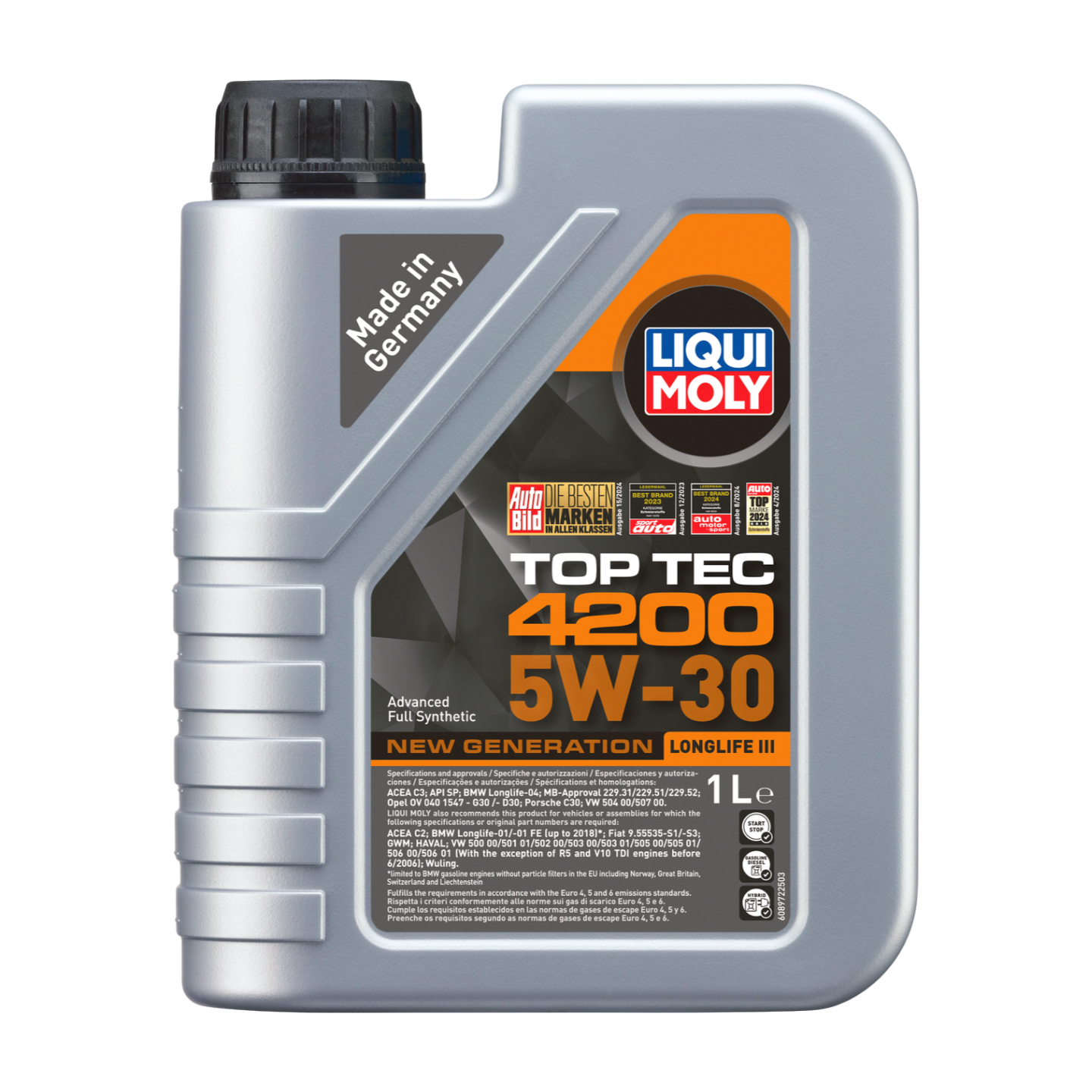1L TOP TEC 4200 5W-30 SYNTH | Top Tec 4200 5W-30 | 8972 |